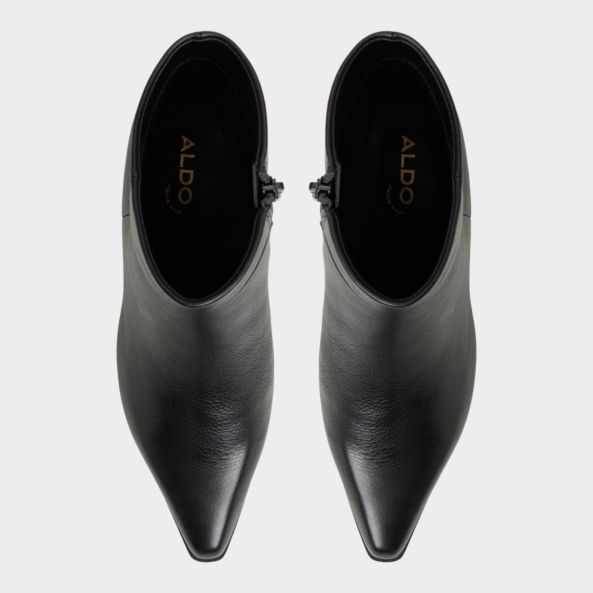 ALDO Shanah escarpins cuir noir talon bloc