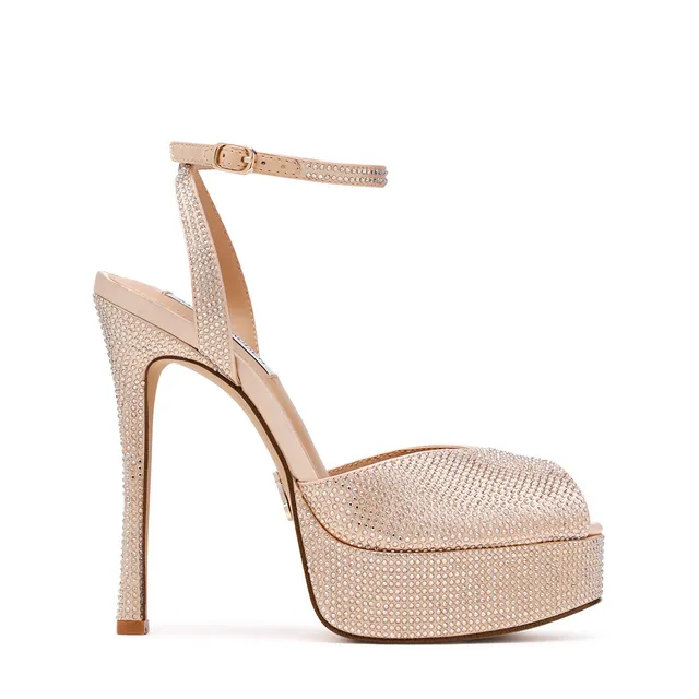 Steve Madden Martini-RHS Escarpins Champagne Talon 12 cm
