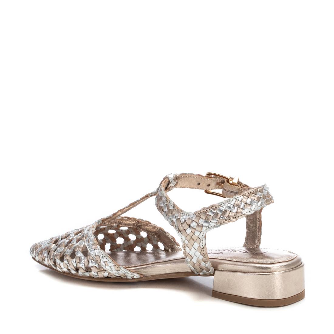 Carmela 16218405 ballerines cuir gris bride