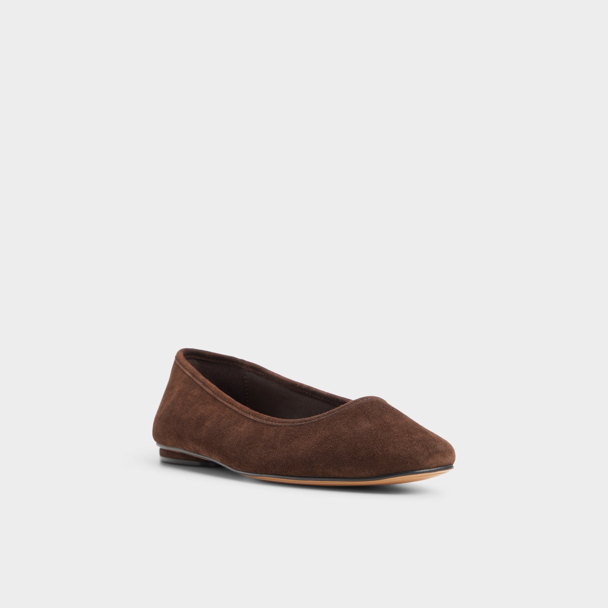 ALDO Lailana ballerines suède marron plates