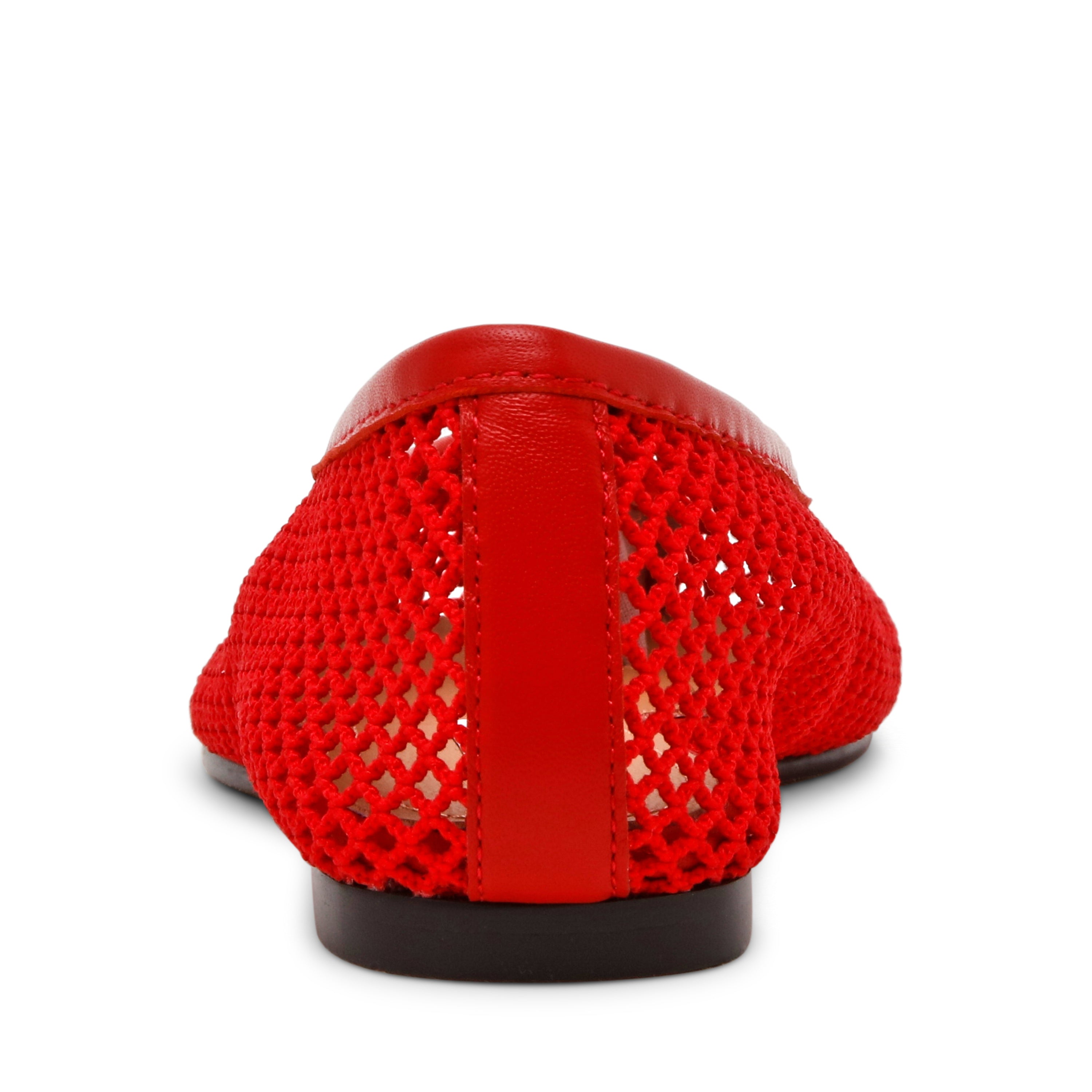 Steve Madden Calico ballerine rouge mesh 1,5 cm