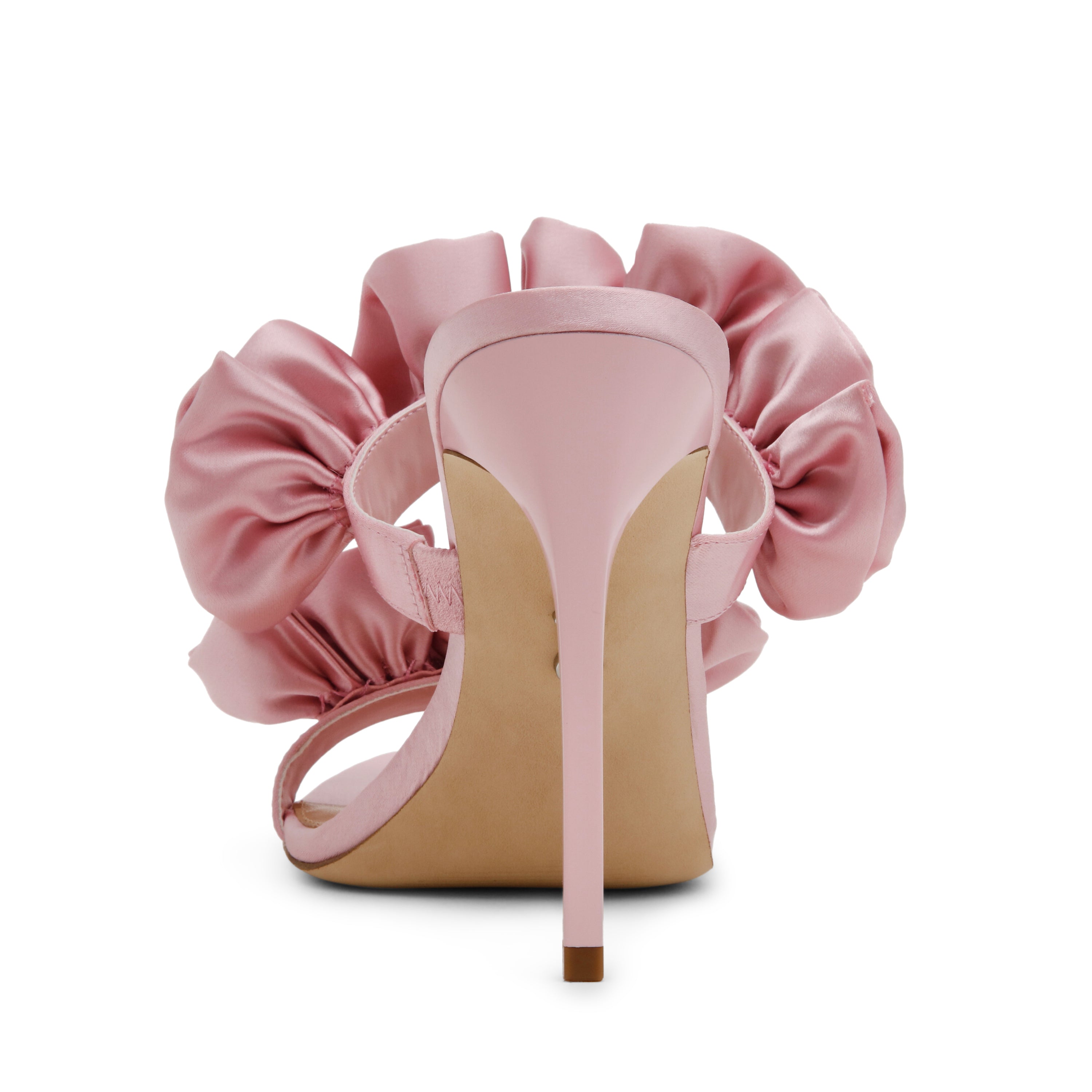 Steve Madden Aalina sandales talon rose satin 10 cm