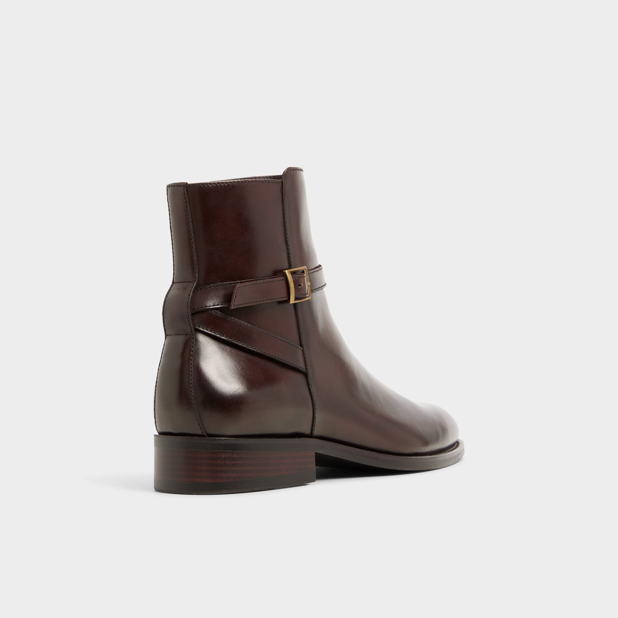 ALDO Visco bottines cuir marron talon