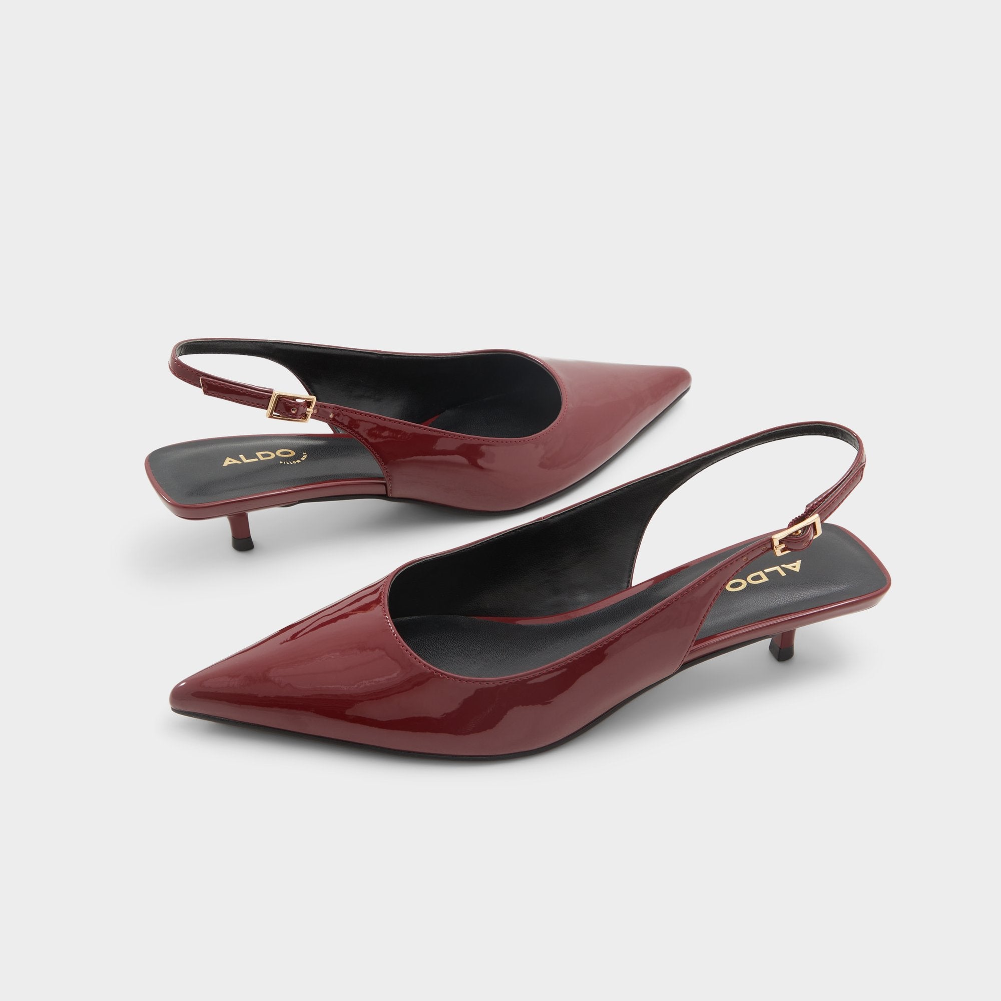 ALDO Lennoxie slingback kitten rouge 8