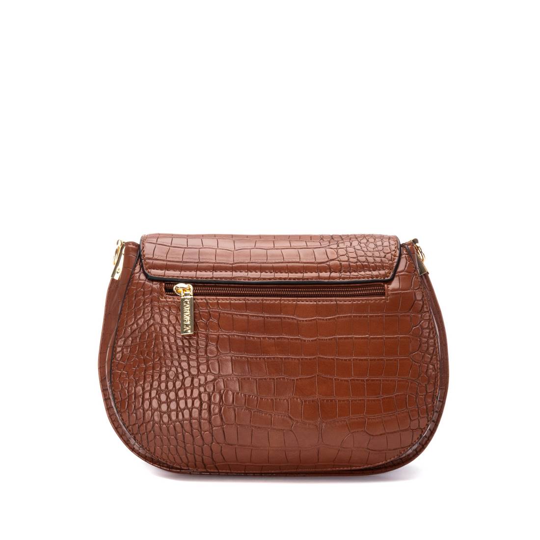 Carmela 18617203 sac bandoulière camel effet coco