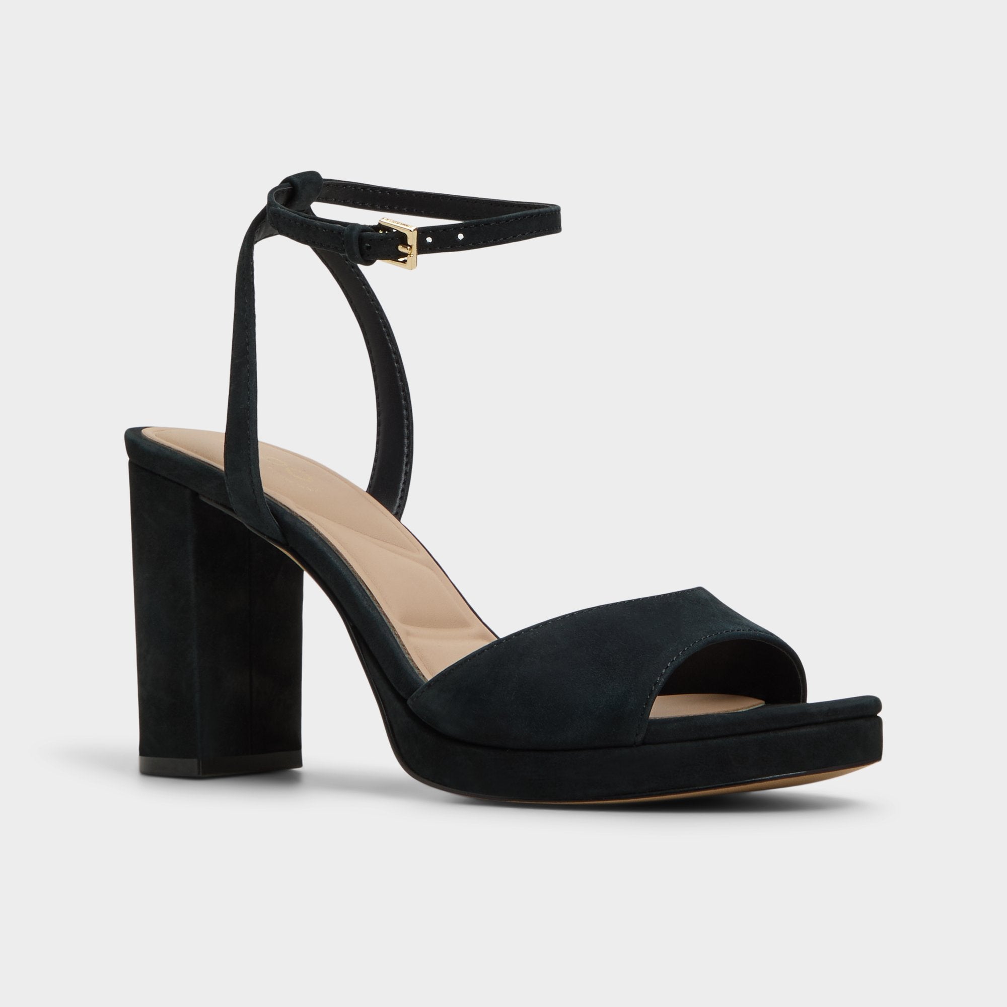 ALDO Gracious sandales à talon bloc noires