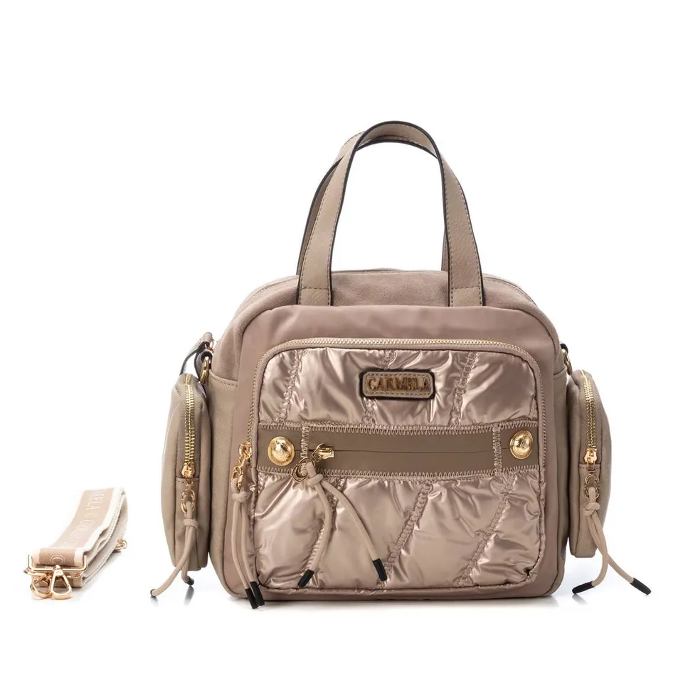 Carmela 18611002 sac bandoulière marron textile