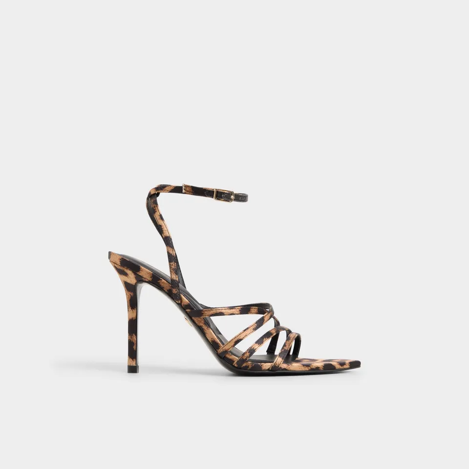 ALDO Solania escarpins léopard bout ouvert