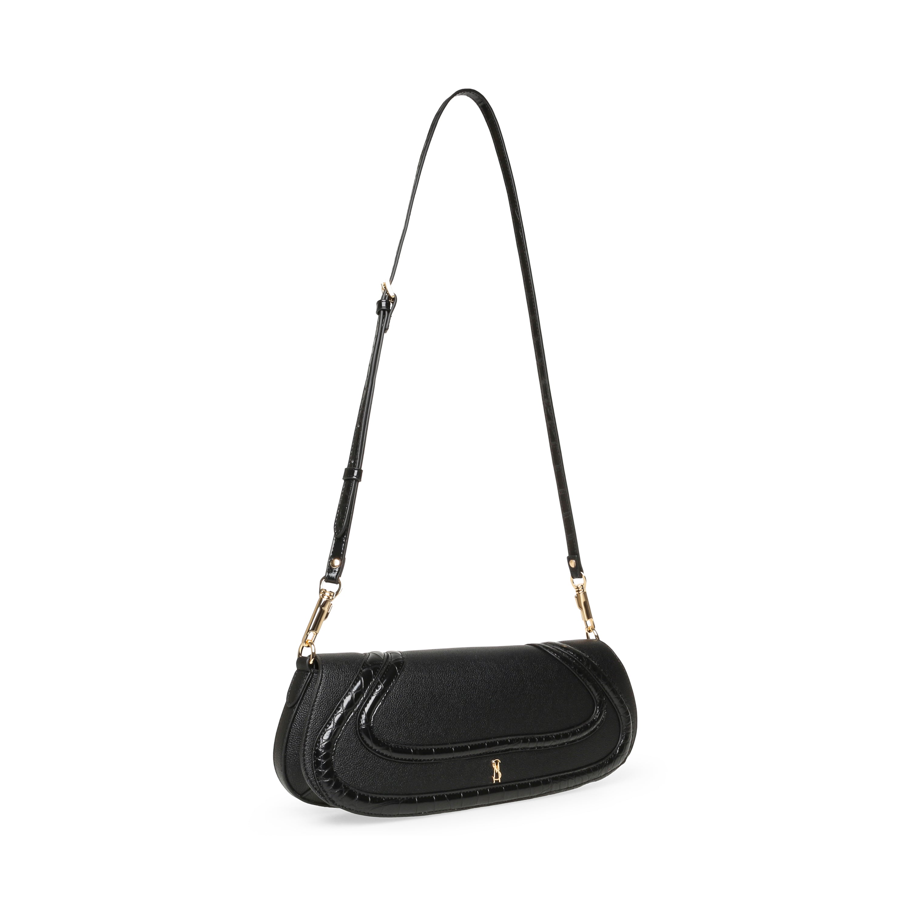 Steve Madden Bcena sac bandoulière noir doré