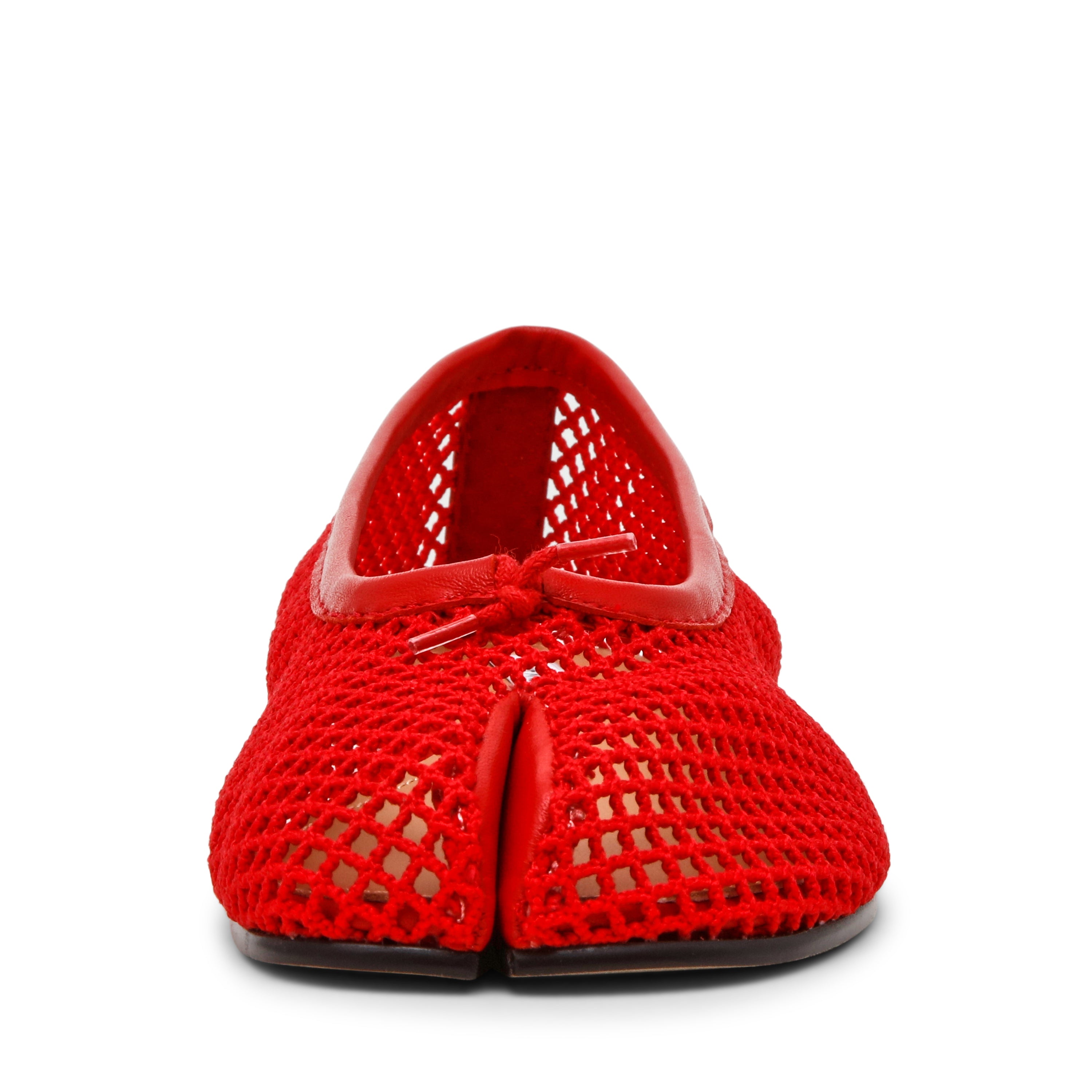 Steve Madden Calico ballerine rouge mesh 1,5 cm