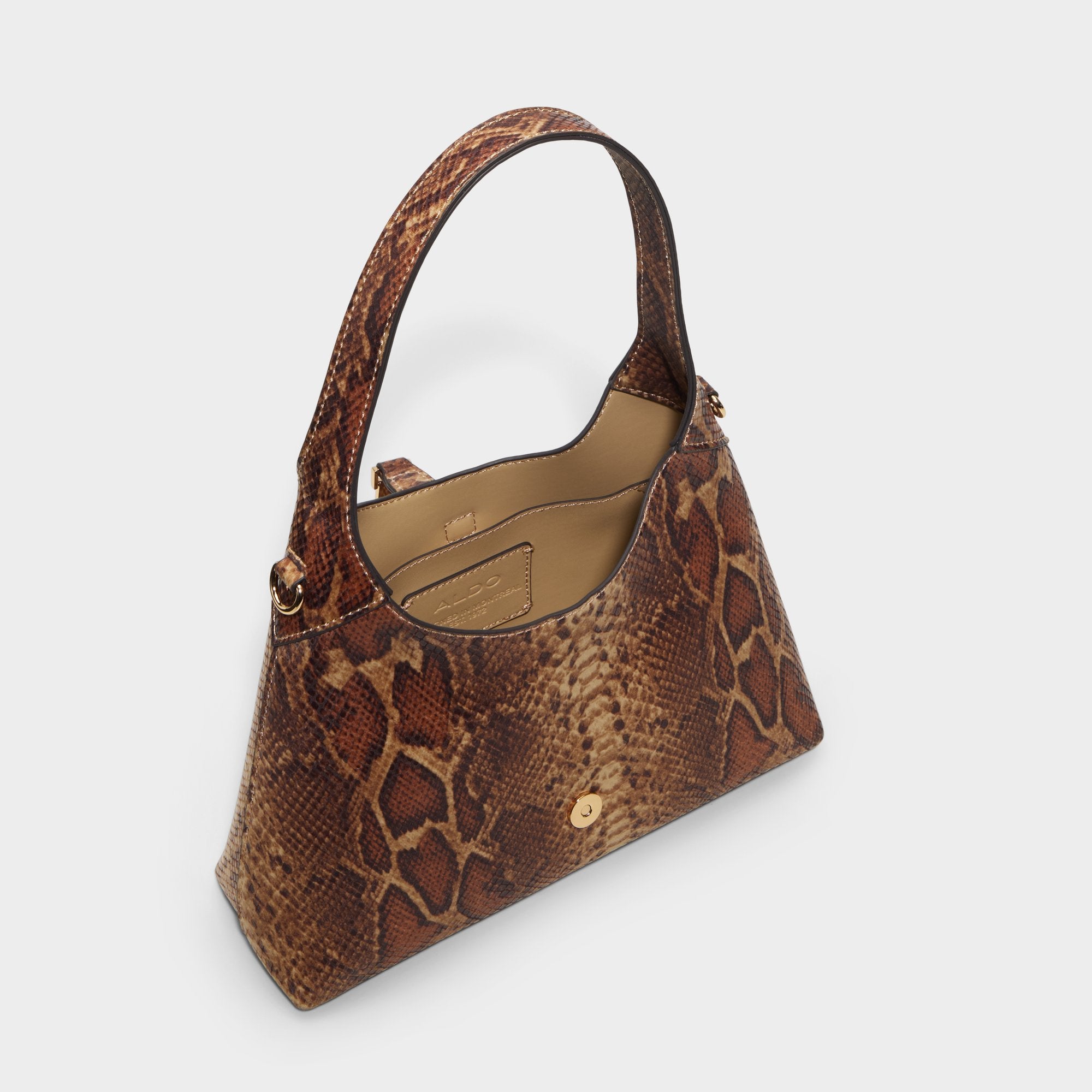 Aldo Harperminii sac hobo serpent marron