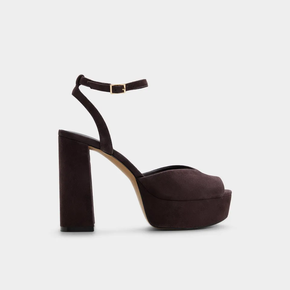 Aldo Monnae escarpins marron talon haut