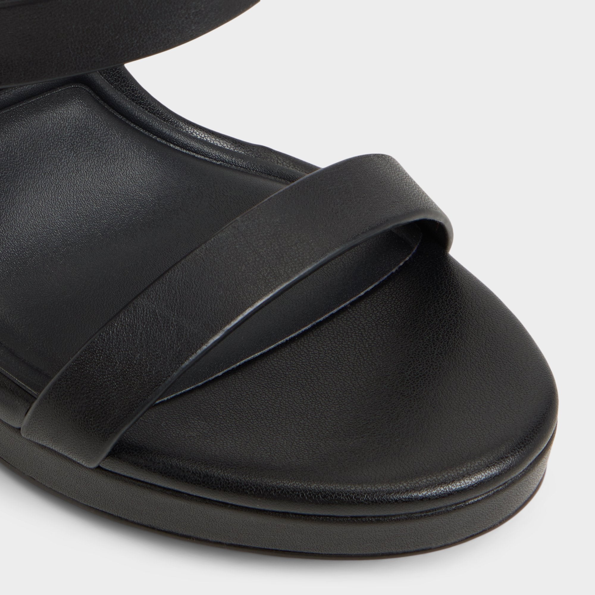 ALDO Kardy sandales talons plateforme noir strap