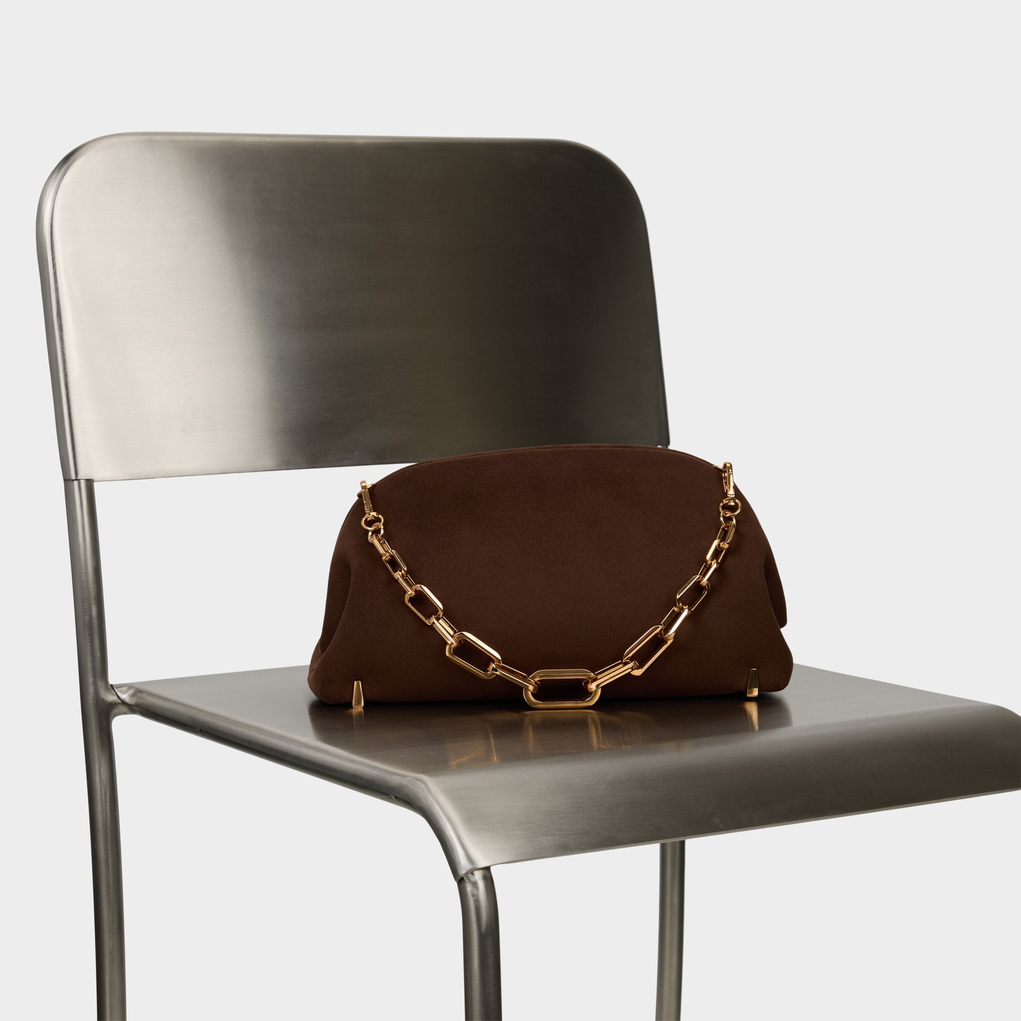 ALDO The 9-to-9 Bag sac épaule marron chaîne