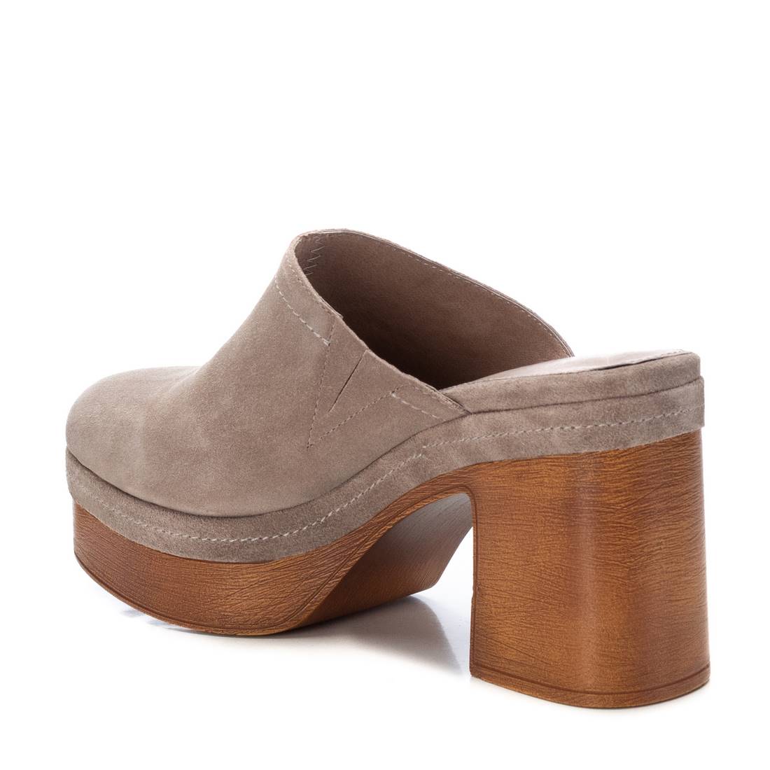 Carmela 16057001 sabots femme marron cuir talon