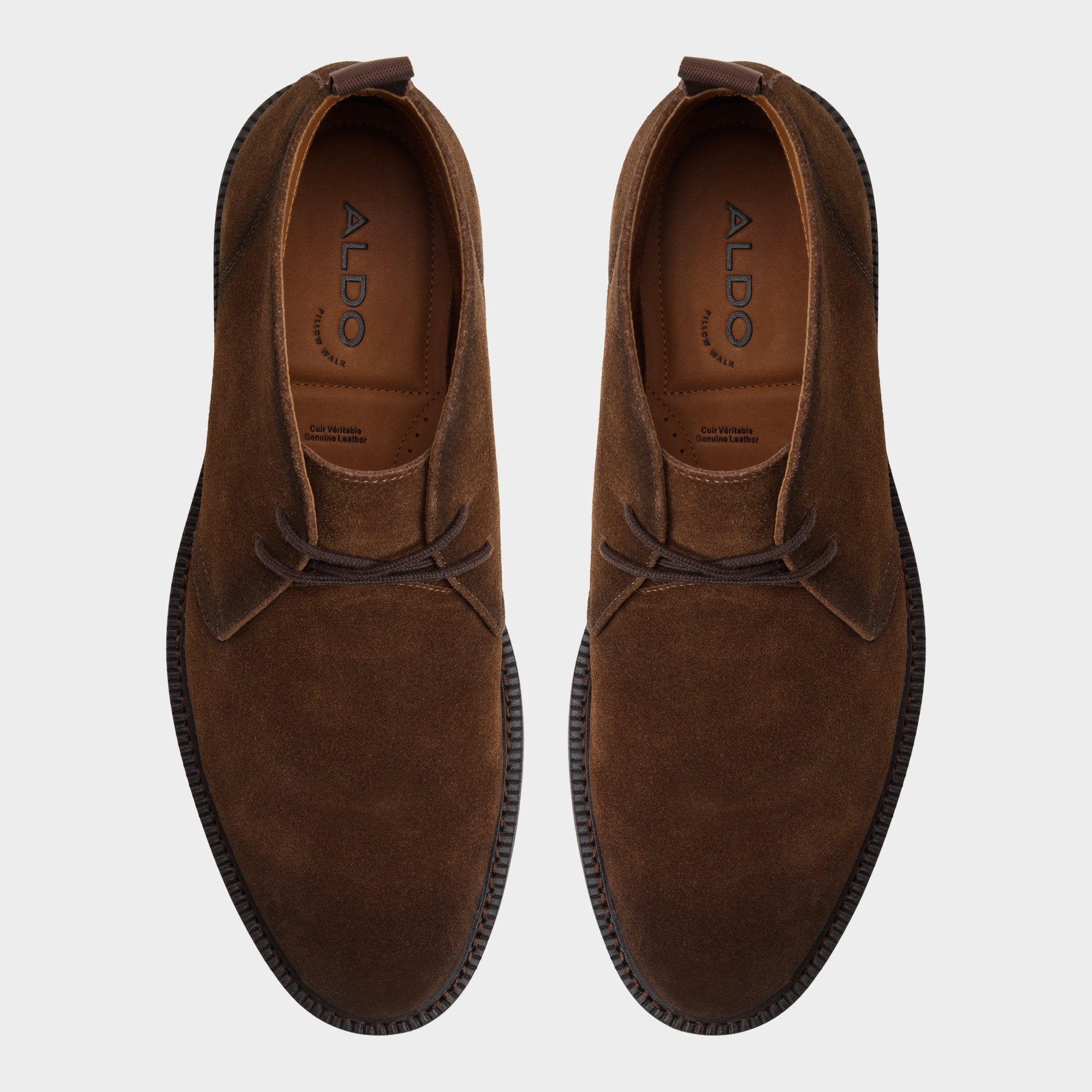 ALDO Tomasi boots cuir suède marron