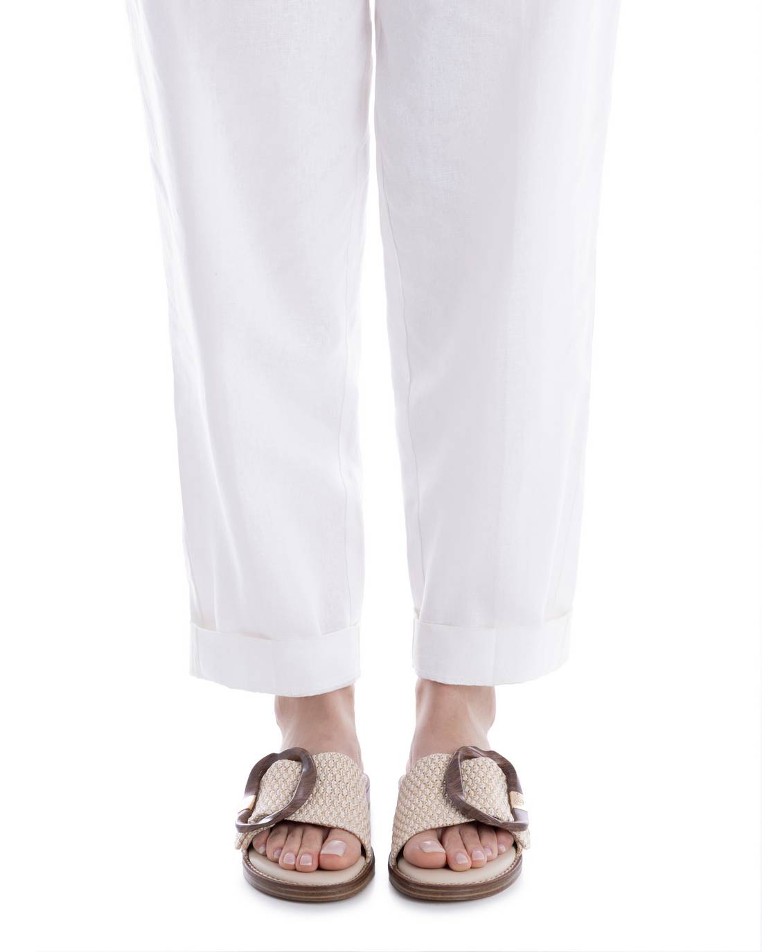 Carmela 16316103 sandales plates raphia beige
