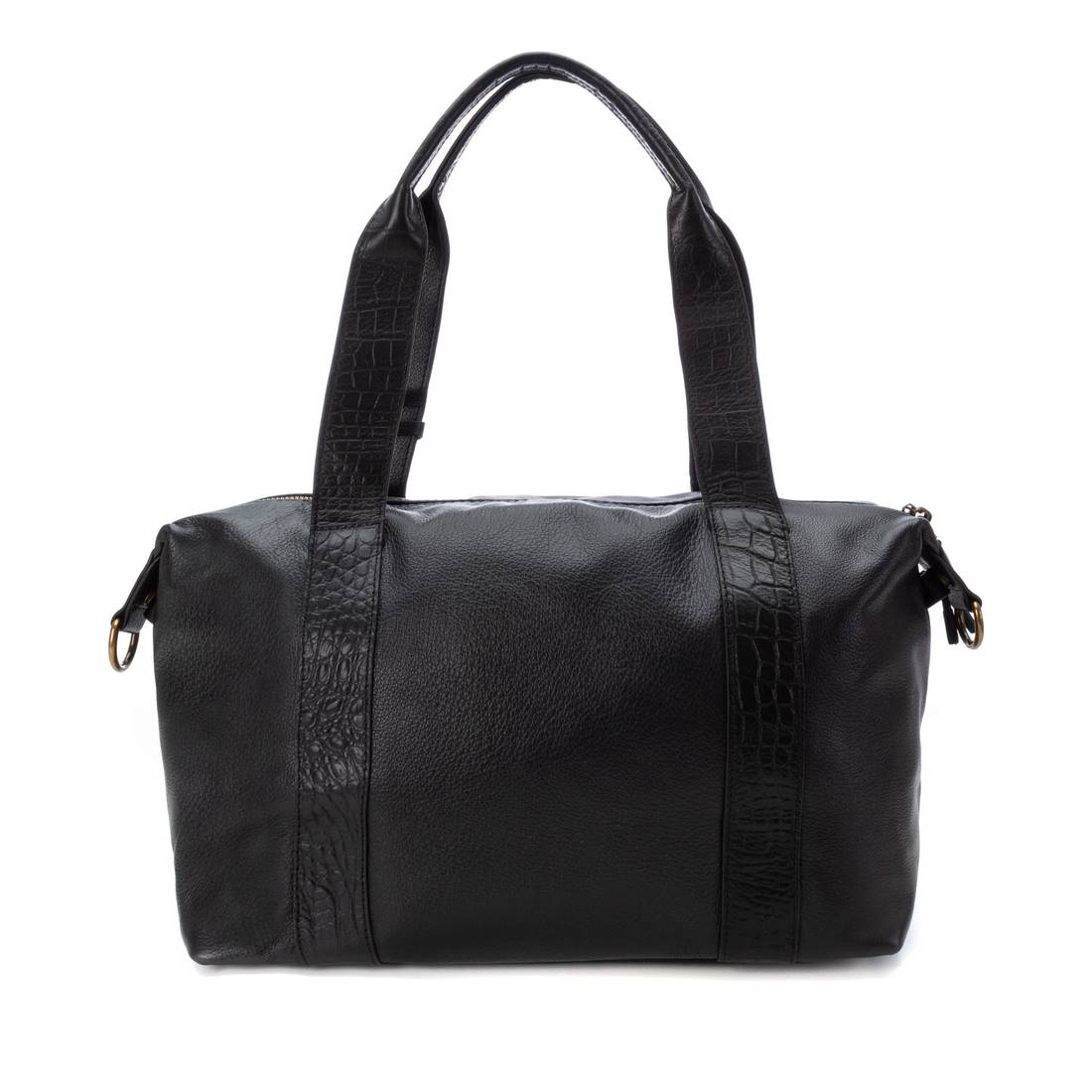 Carmela 18607001 sac cuir noir bandoulière