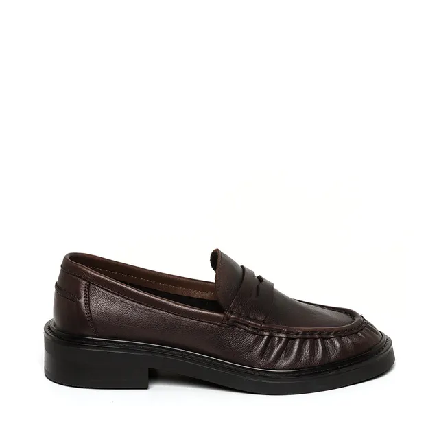 Steve Madden Nadya mocassins cuir marron foncé