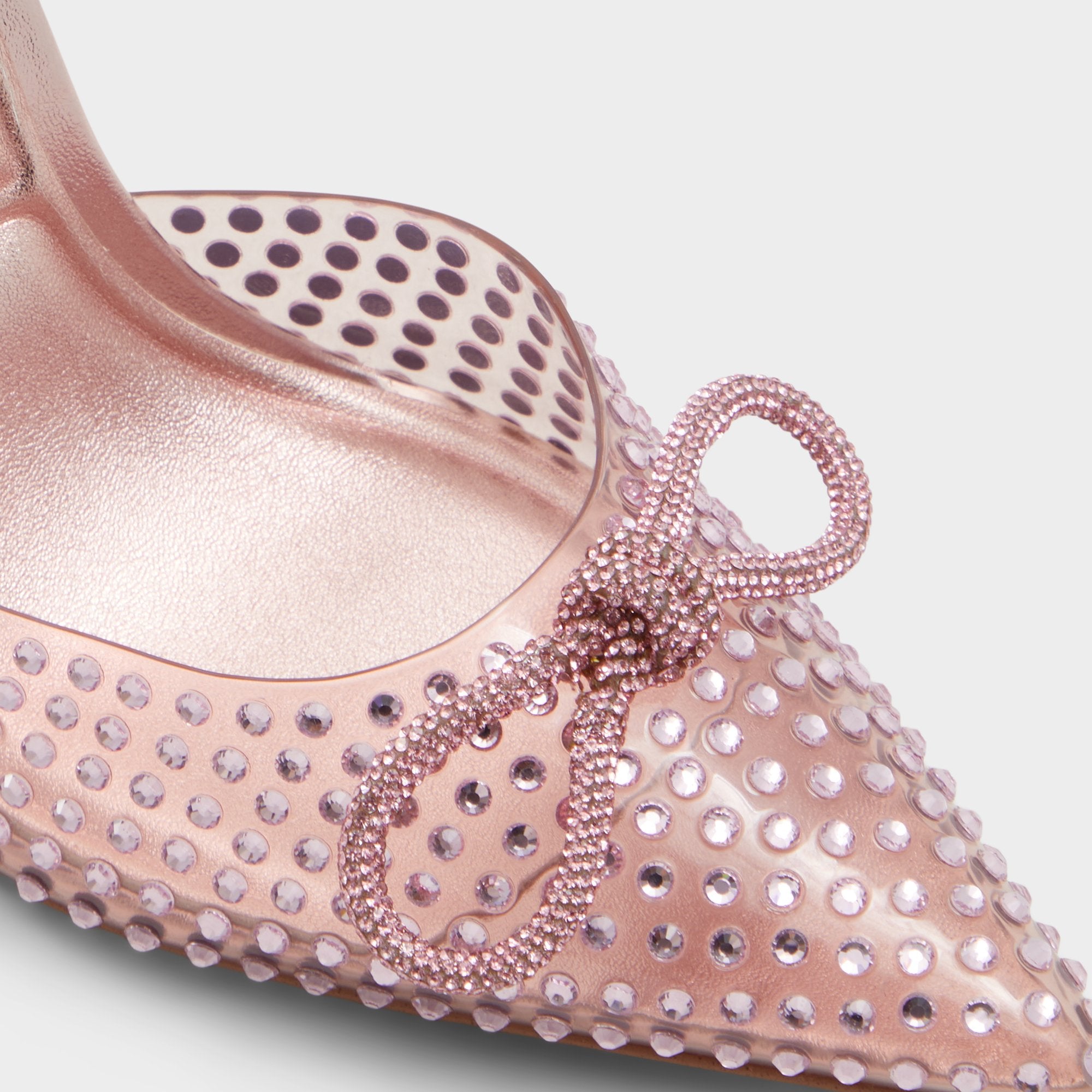 ALDO Tenzin sandales roses strass talon aiguille