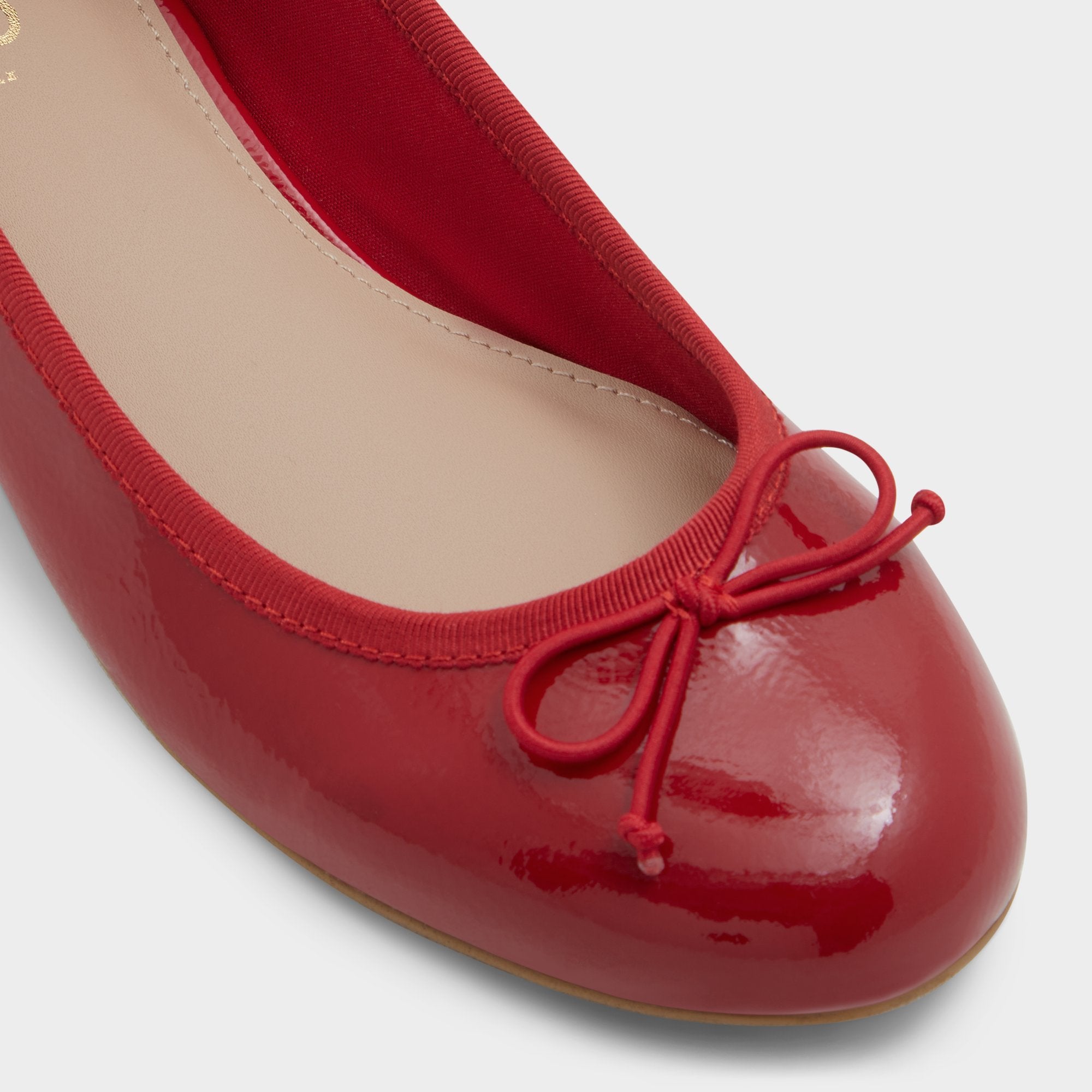 Aldo Aliette Escarpins Vernis Rouges Petit Talon Bloc