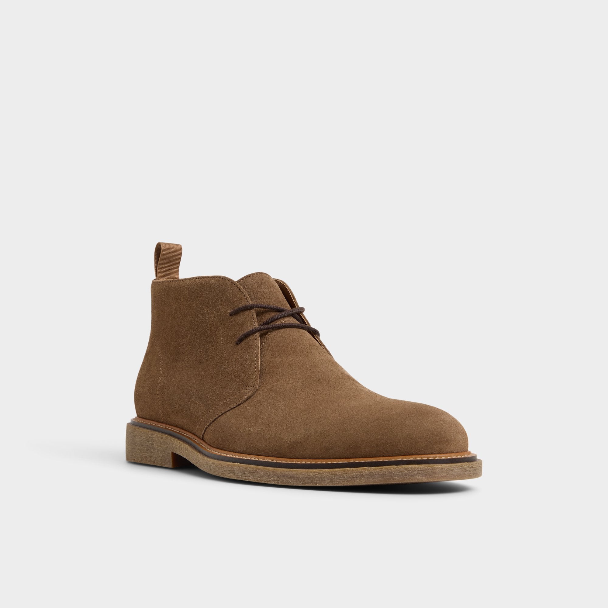 ALDO Jefrey bottines chukka daim marron