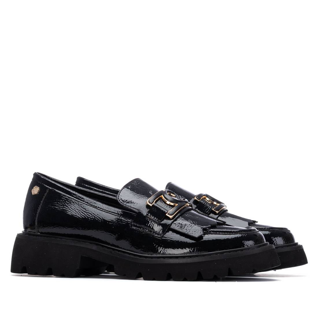 Carmela 16269801 mocassin verni noir