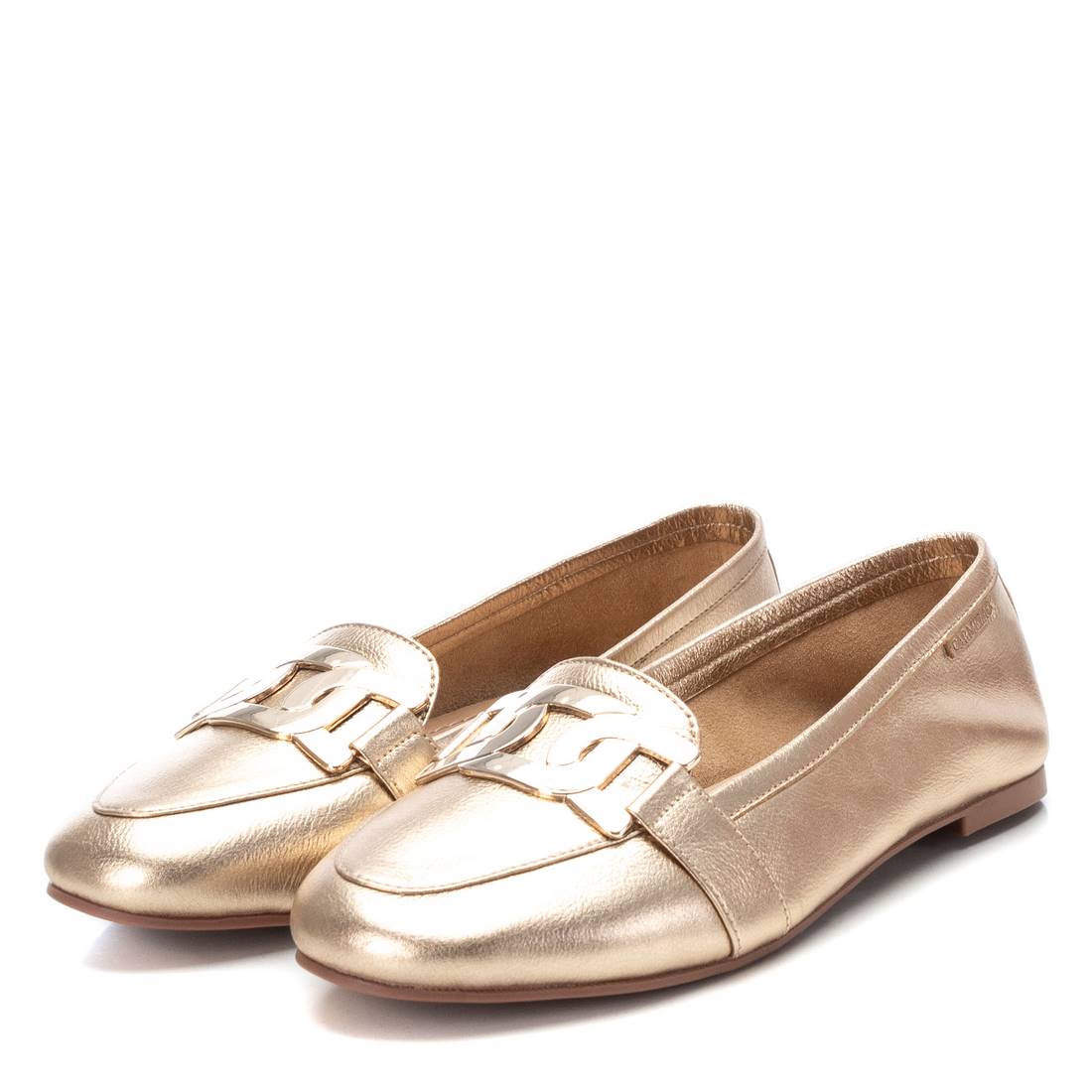 Carmela 16049905 ballerines cuir doré plat