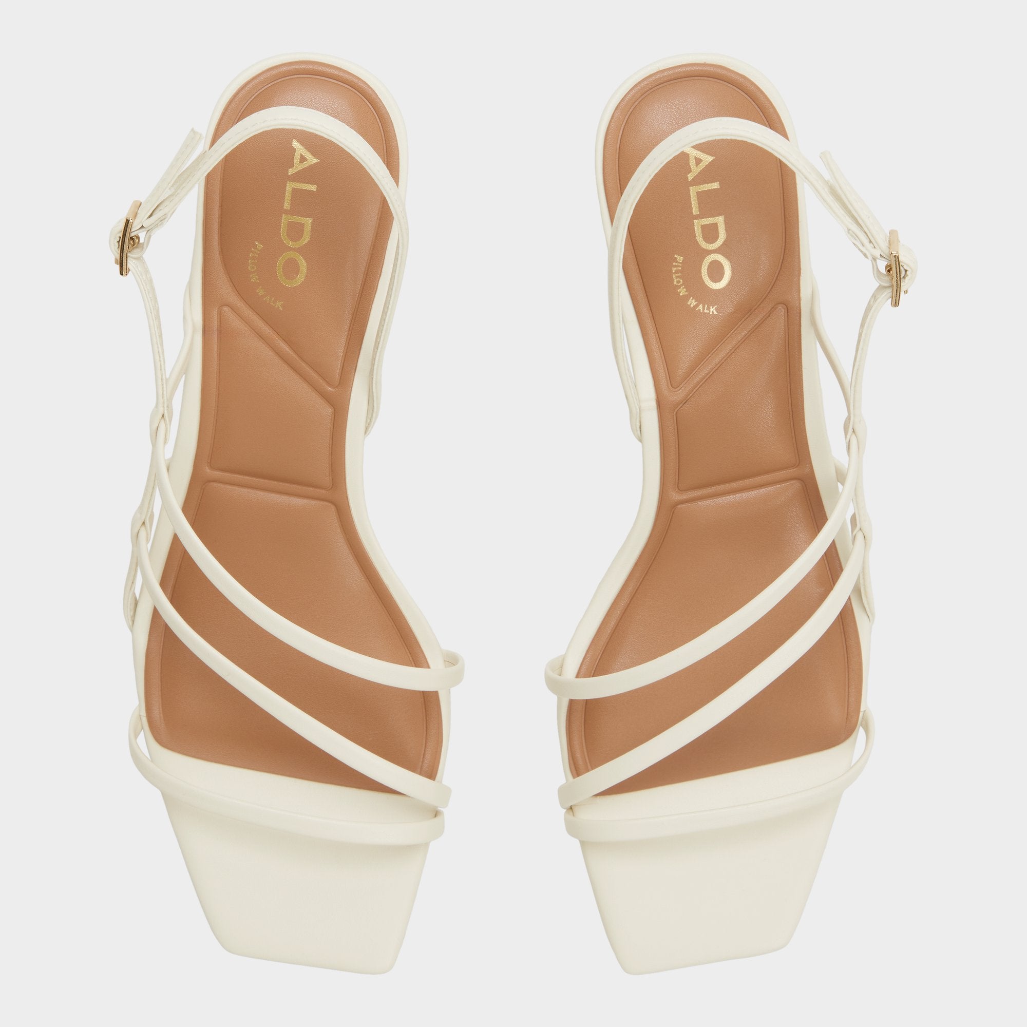 ALDO Maegann bottes blanches femme à talon