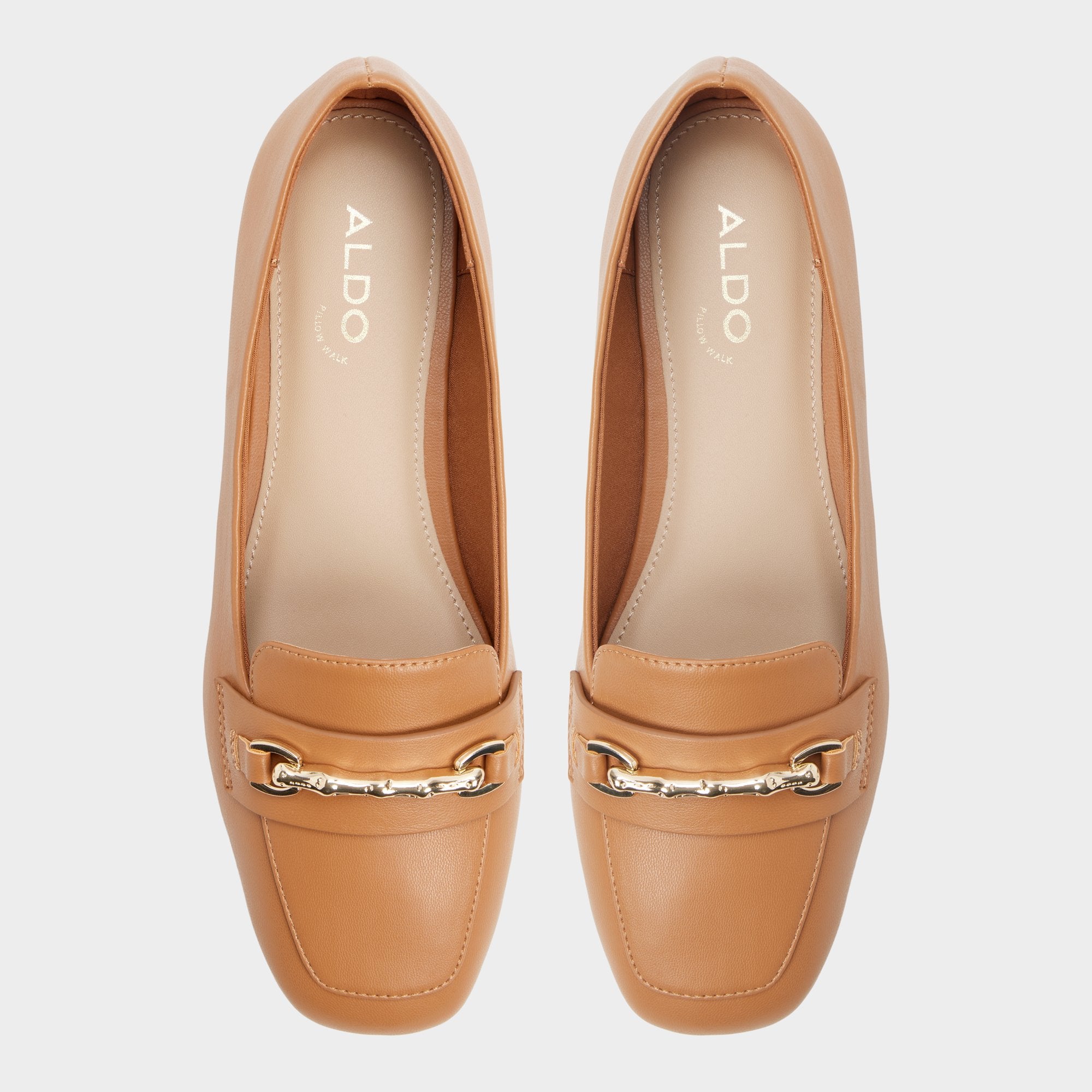 ALDO Hoha mocassins marron 38 à boucle métal