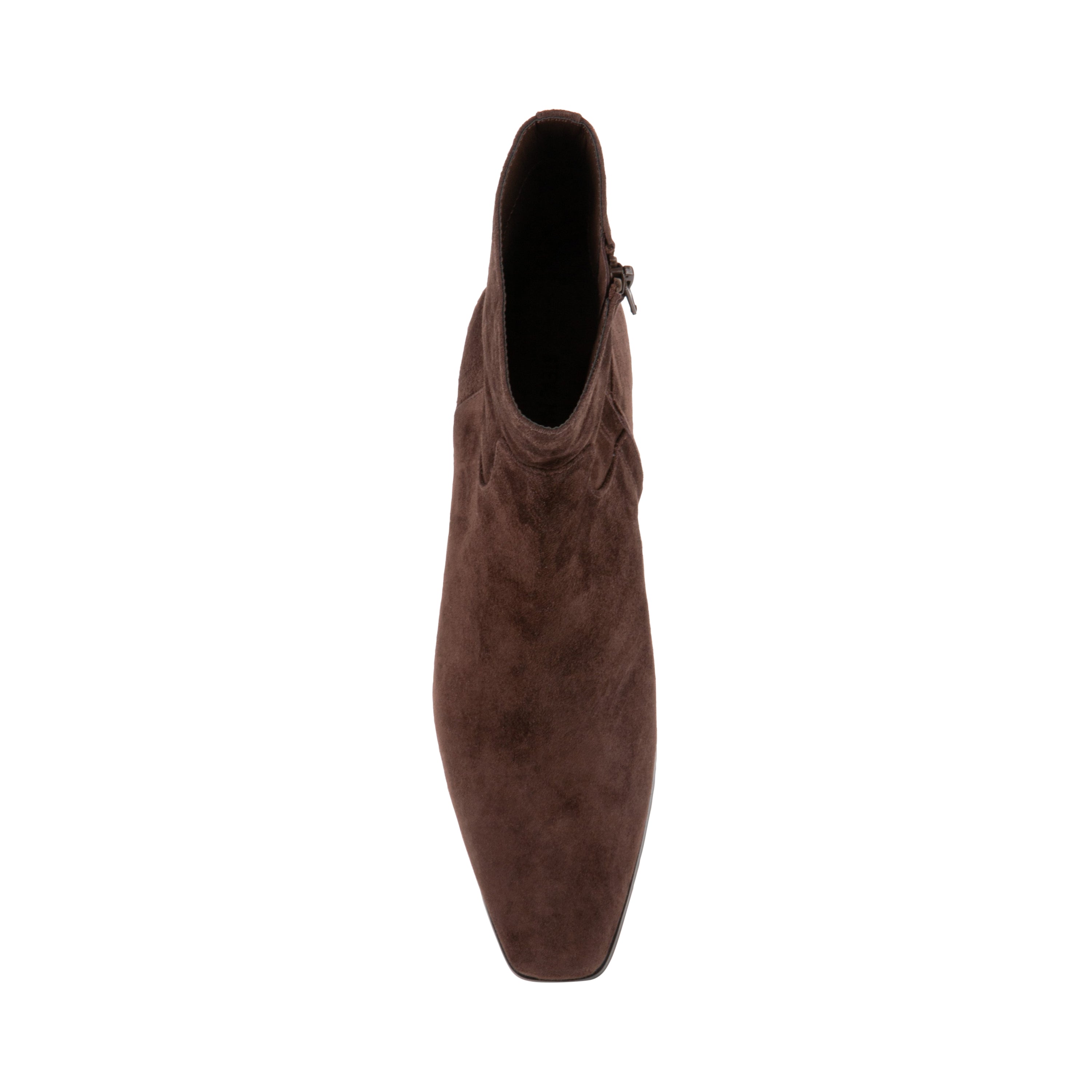 Steve Madden Dusty bottines daim marron chocolat plates