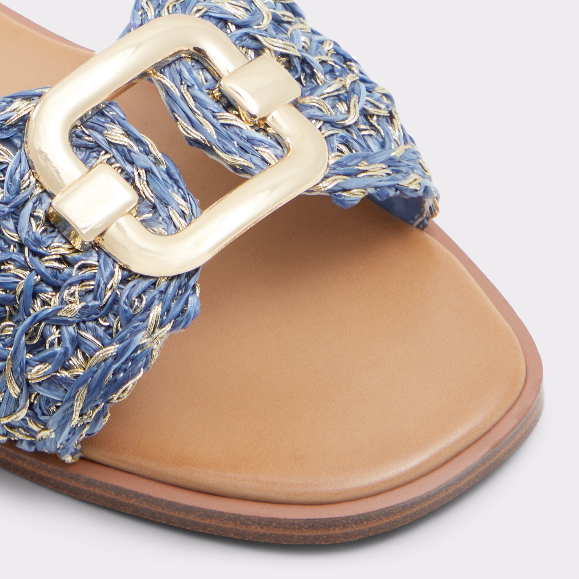 ALDO Glaeswen mule carrée ornée métal