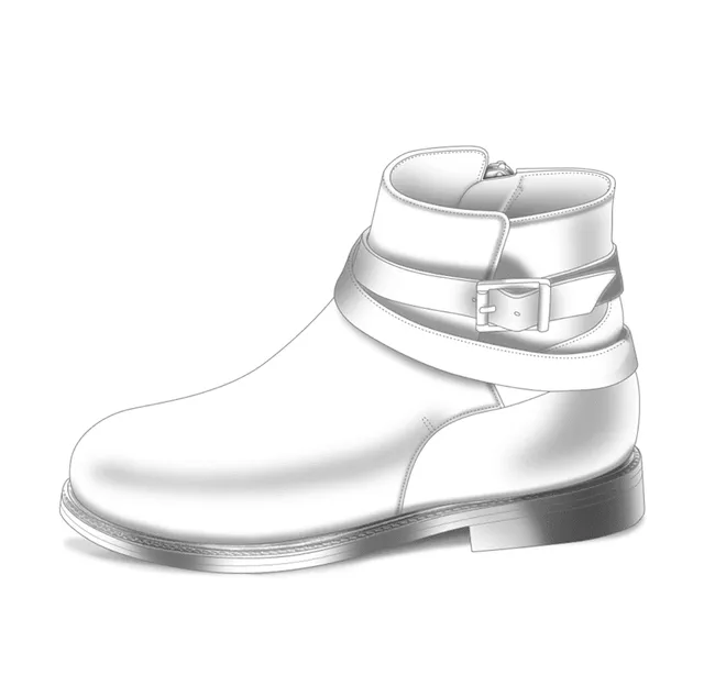 Dessine Moi Un Soulier Carla bottines plates cuir personnalisable