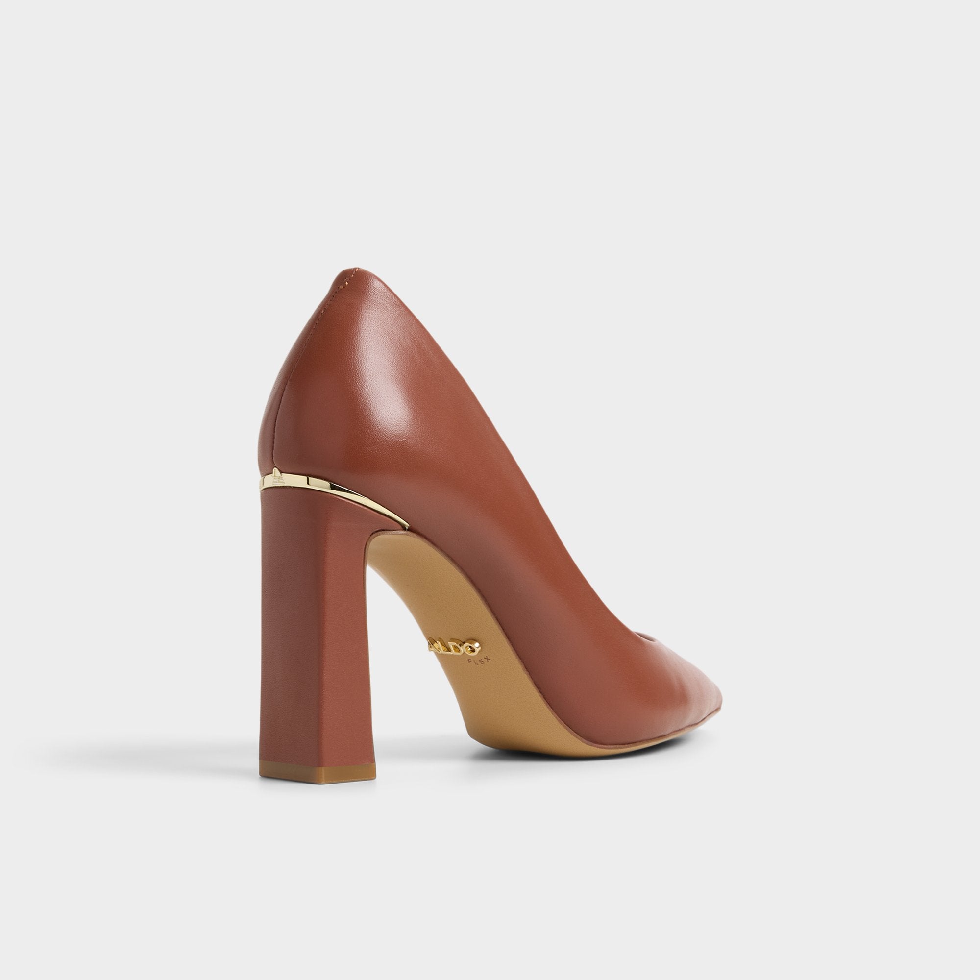 ALDO Seirith escarpins marron talon haut