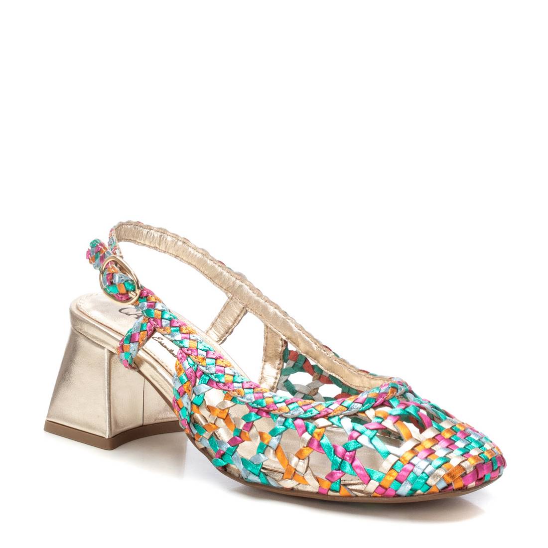 Carmela 16232003 escarpin multicolore cuir talon 5 cm