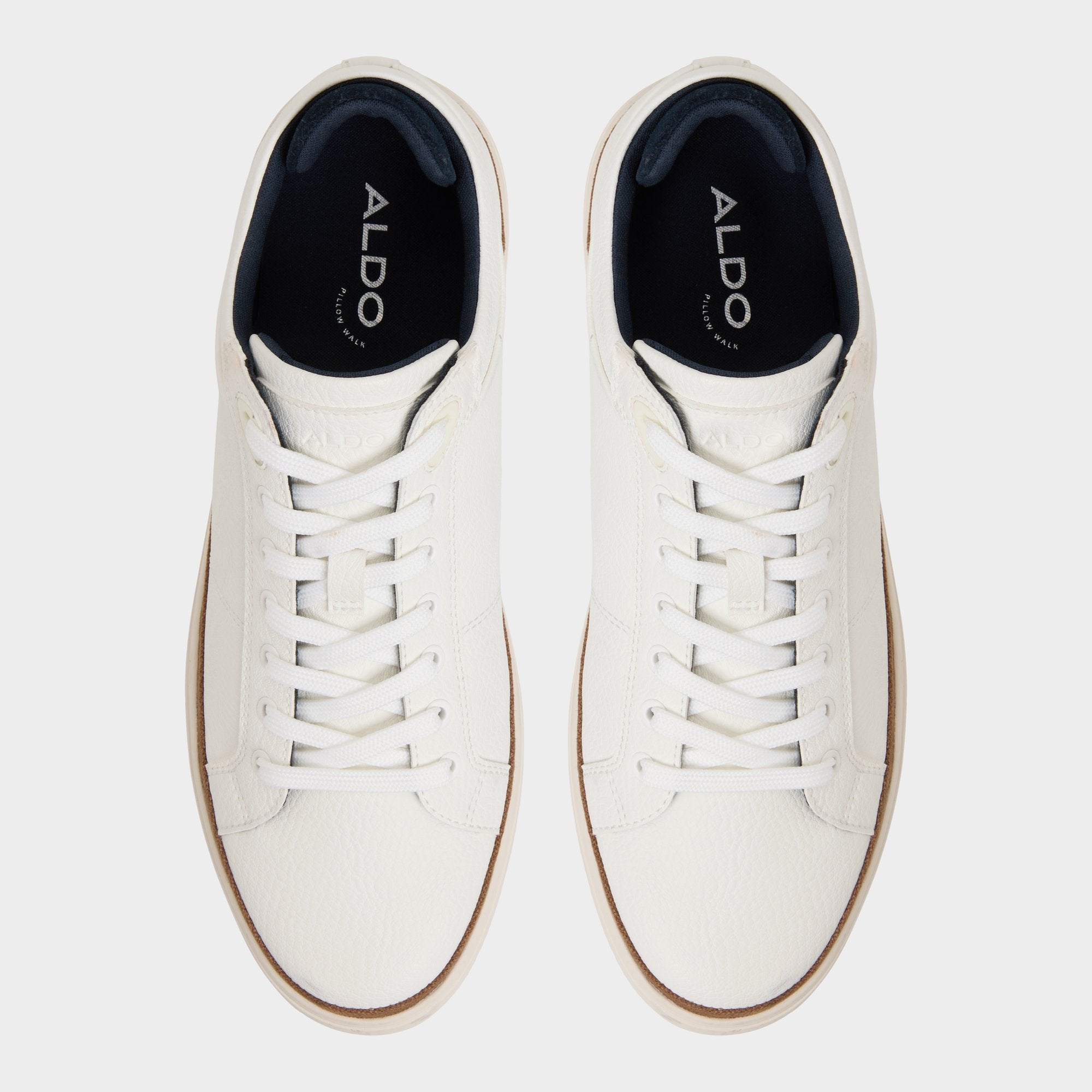 ALDO Finespec baskets basses femme blanc ivoire