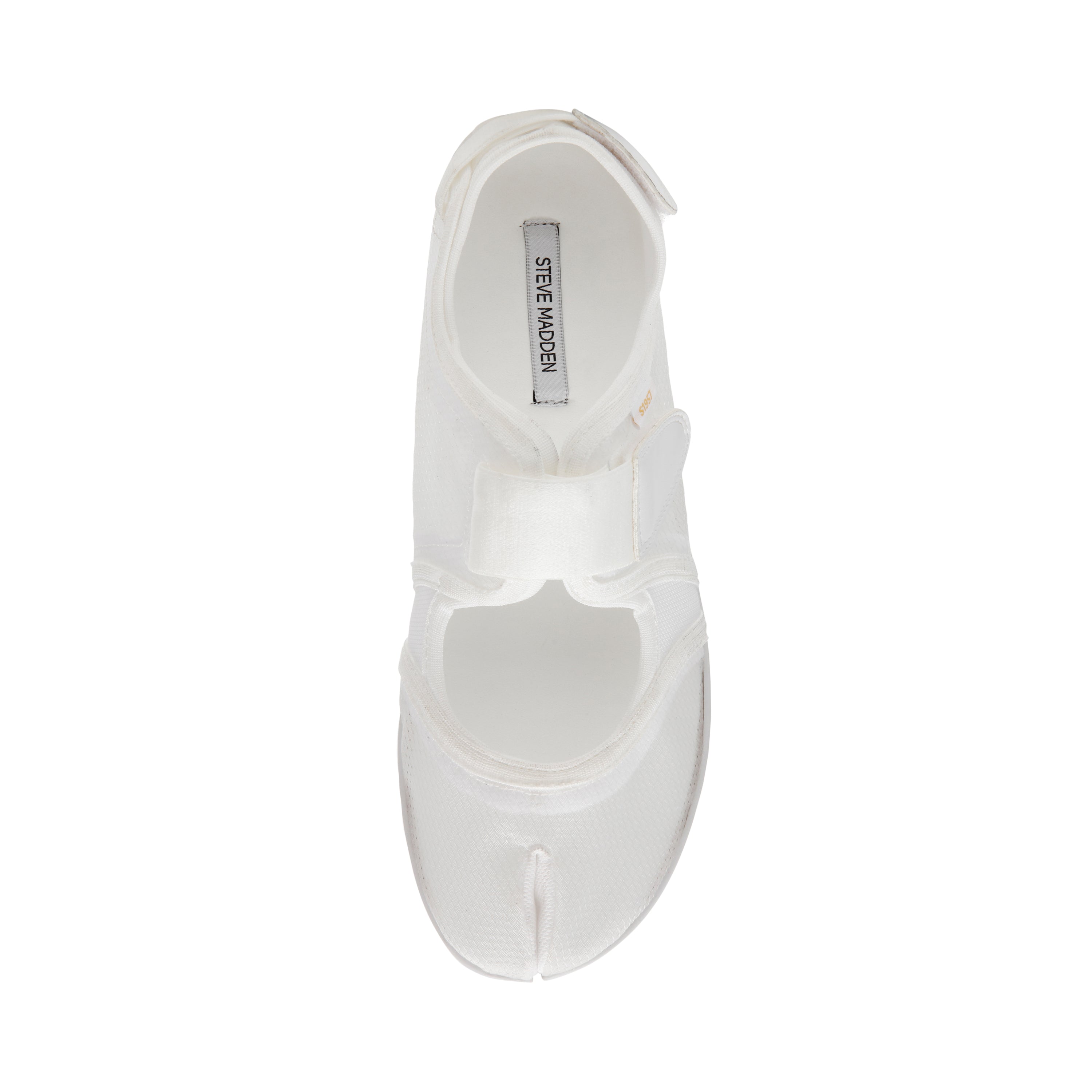 Steve Madden Rapid-Mesh ballerines blanc bride 1 cm