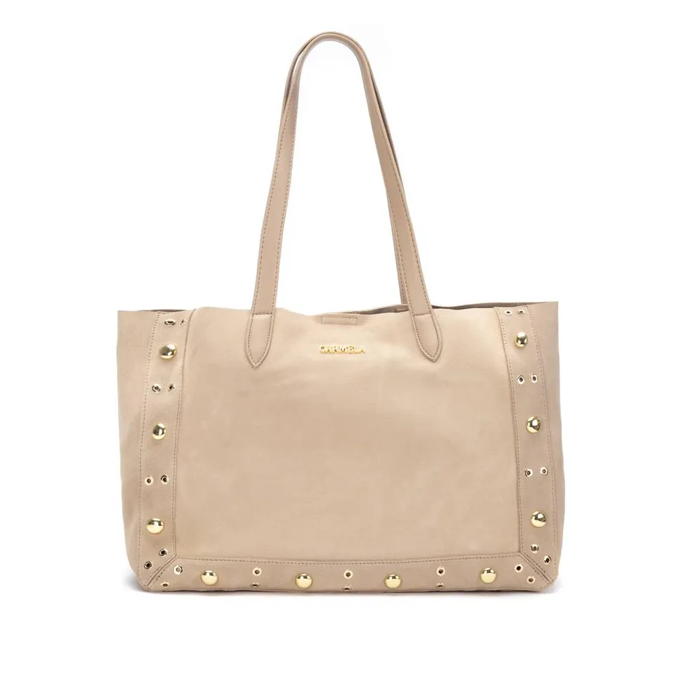 Carmela 18621202 sac épaule cuir marron clip