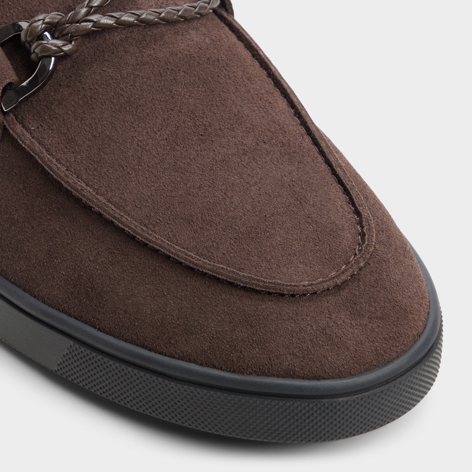 ALDO Patten mocassins à talon daim marron