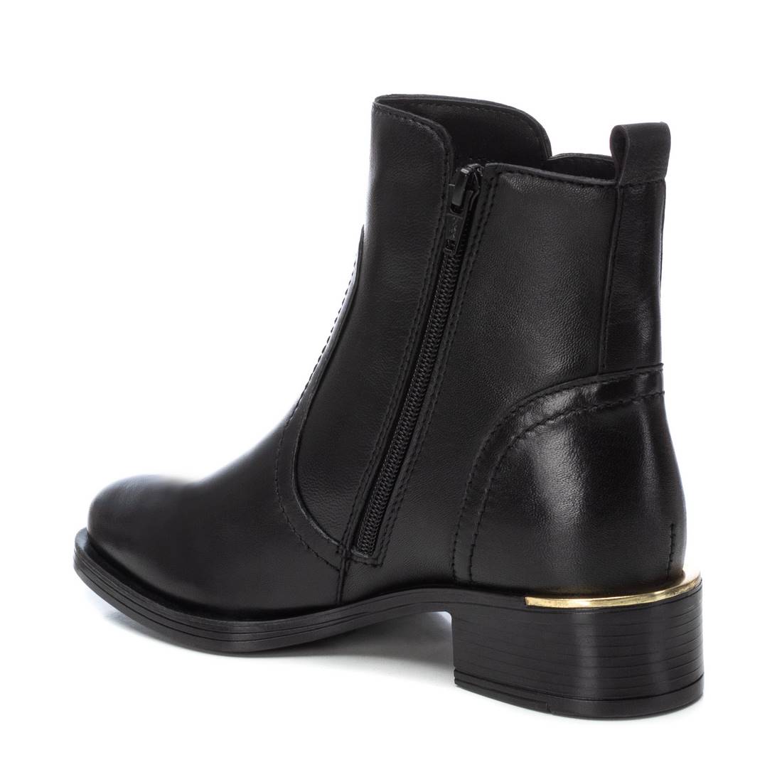 Carmela 16201702 bottine cuir noir talon 4 cm