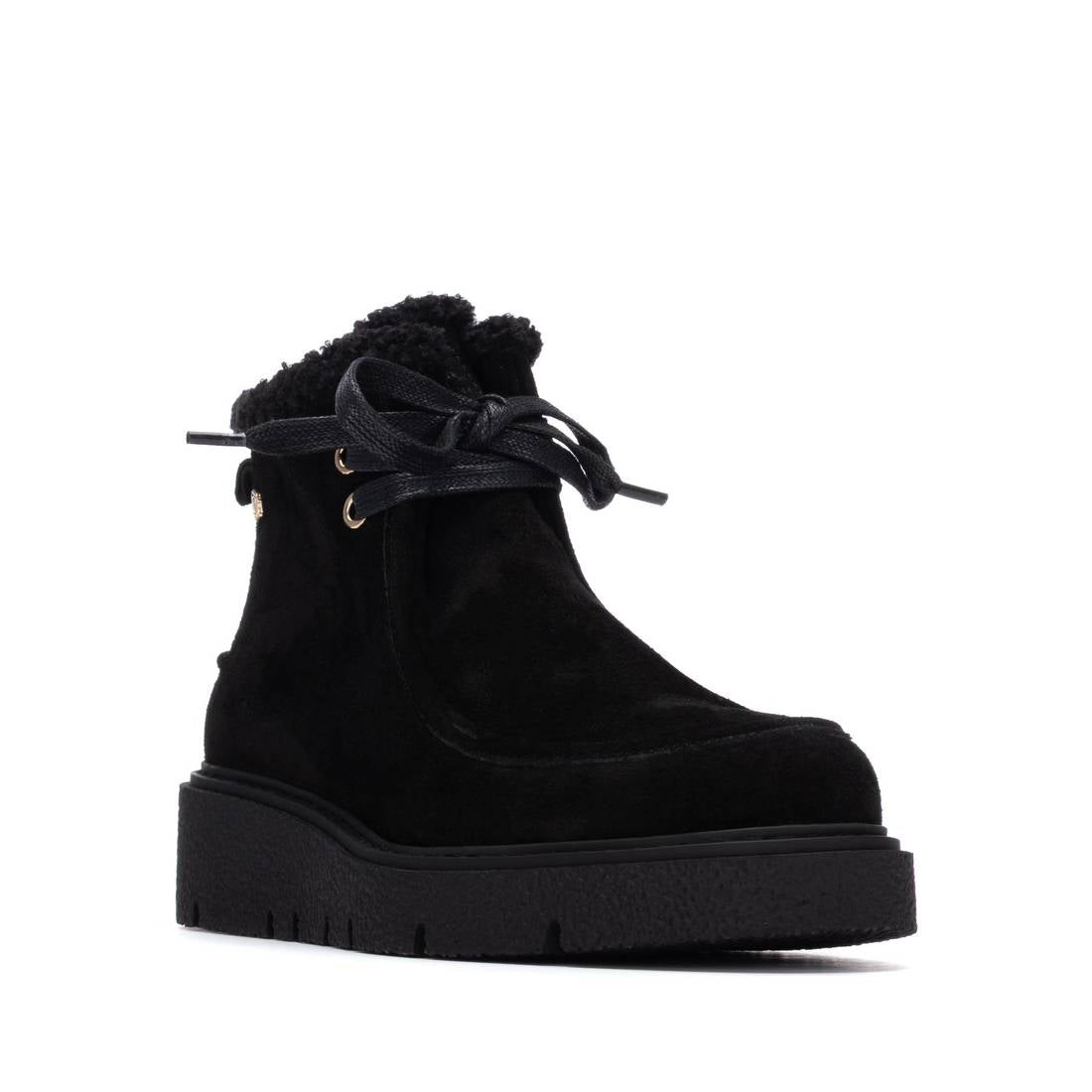 Carmela 16267001 bottines femme noir fourrées