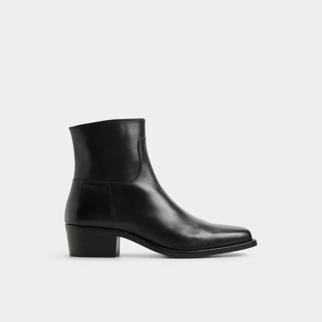 ALDO Renald bottines homme noires cuir véritable
