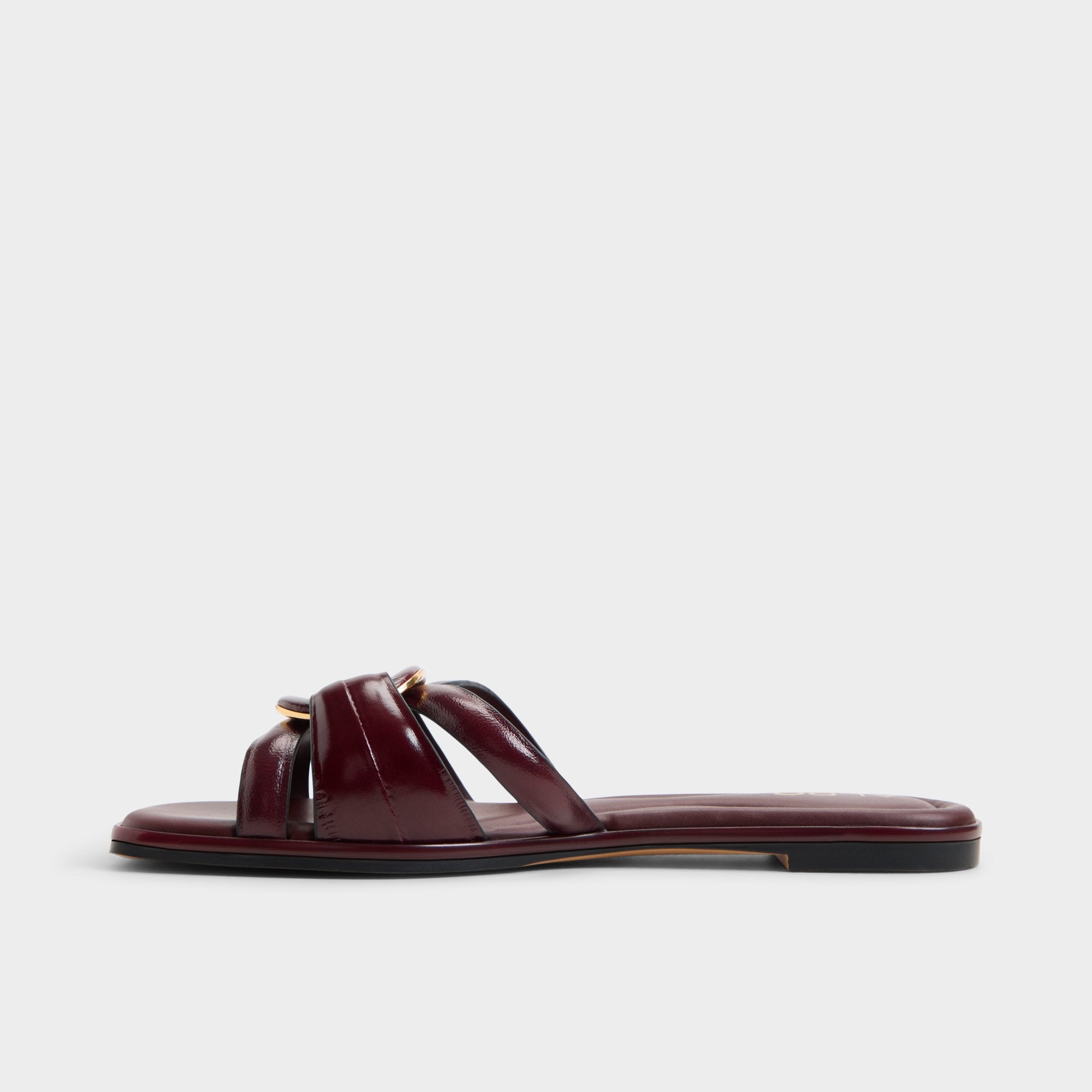 ALDO Yesenia sandales plates bordeaux