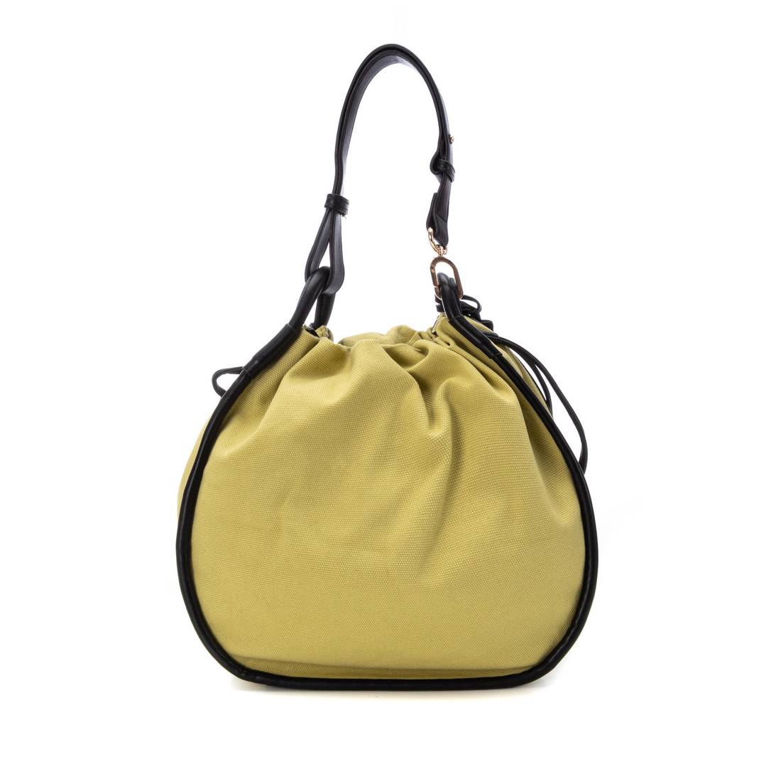 Carmela 18609605 sac epaule jaune textile ete