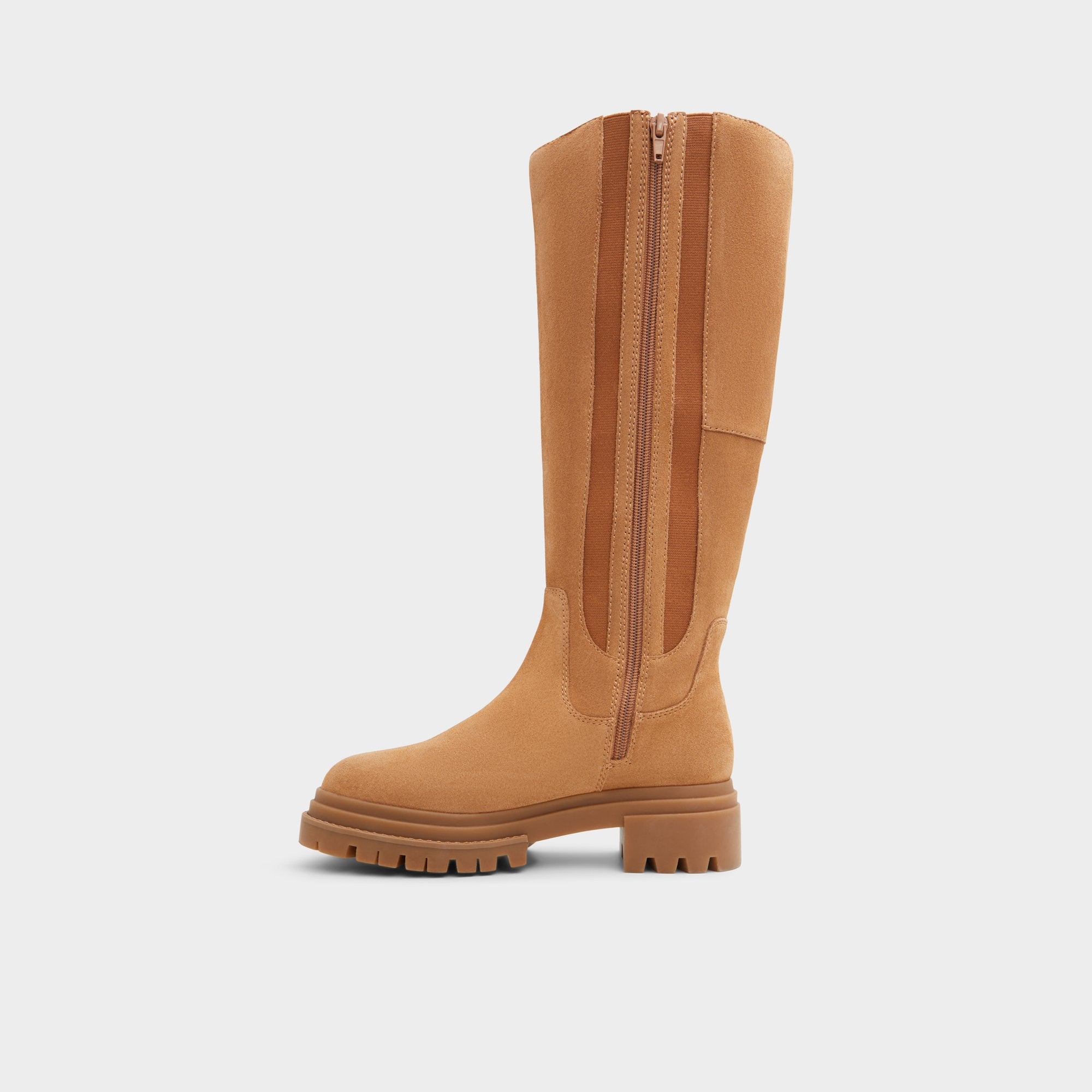 ALDO Sometta bottes hautes marron déperlantes