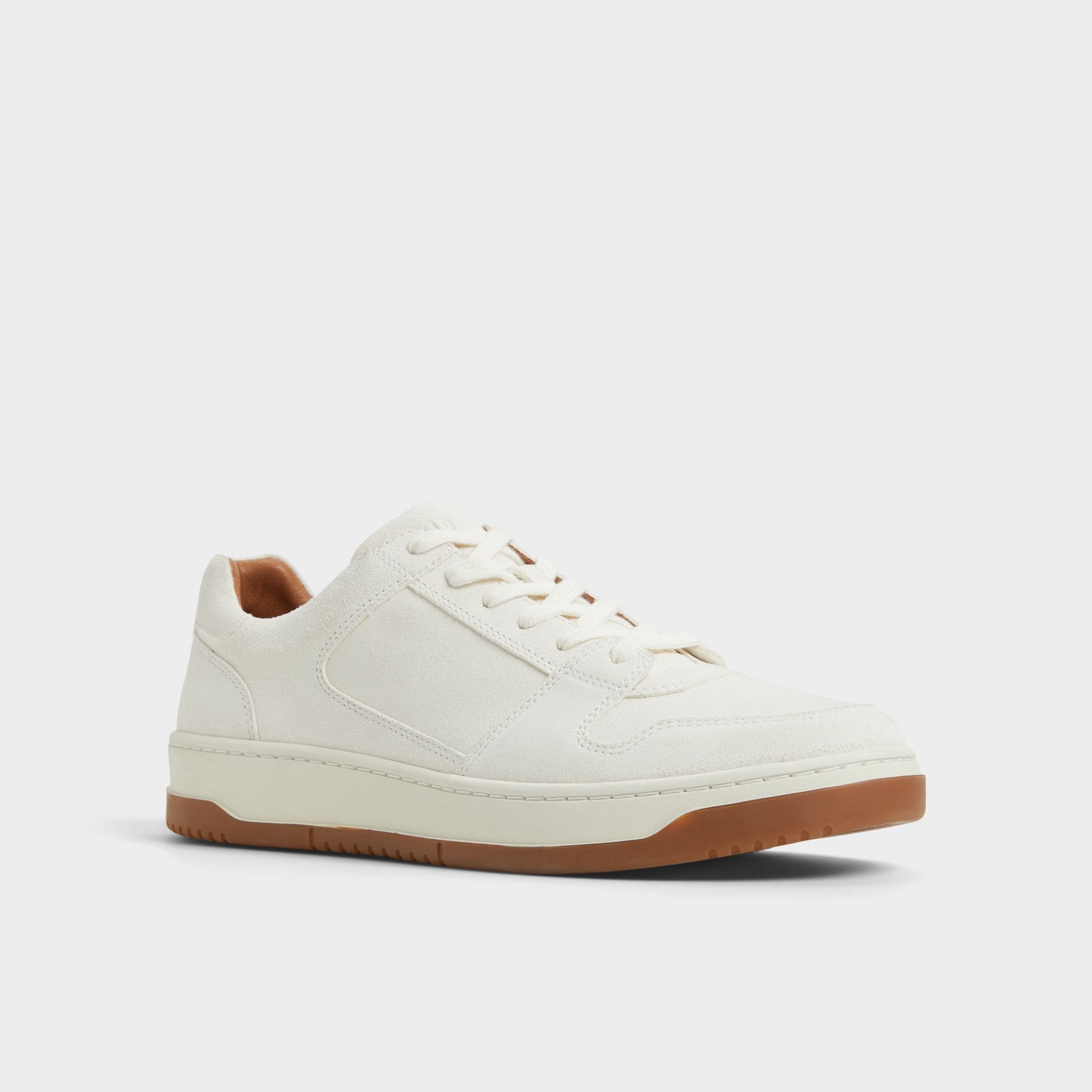 ALDO Ludlow baskets basses blanches daim