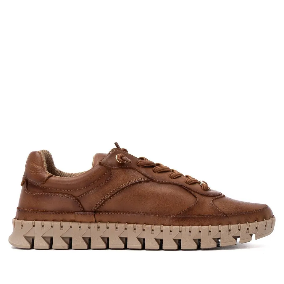 Carmela 16421801 sneakers cuir camel femme