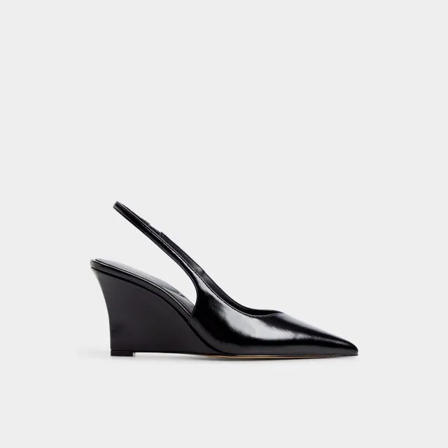 ALDO Jenadine escarpins slingback noirs bout pointu