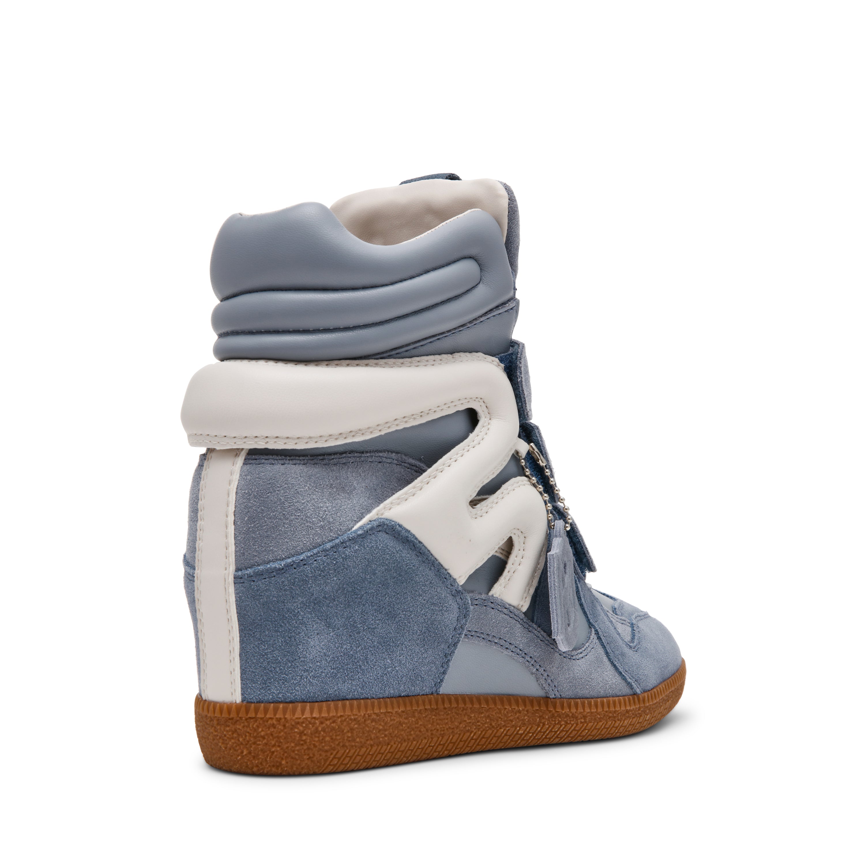 Steve Madden Mavis basket daim bleu 5 cm