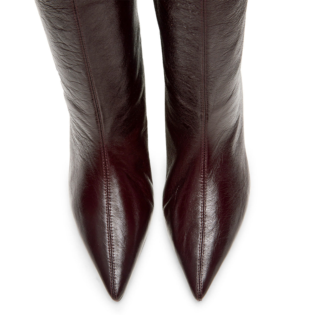 Steve Madden Lytton bottines cuir rouge